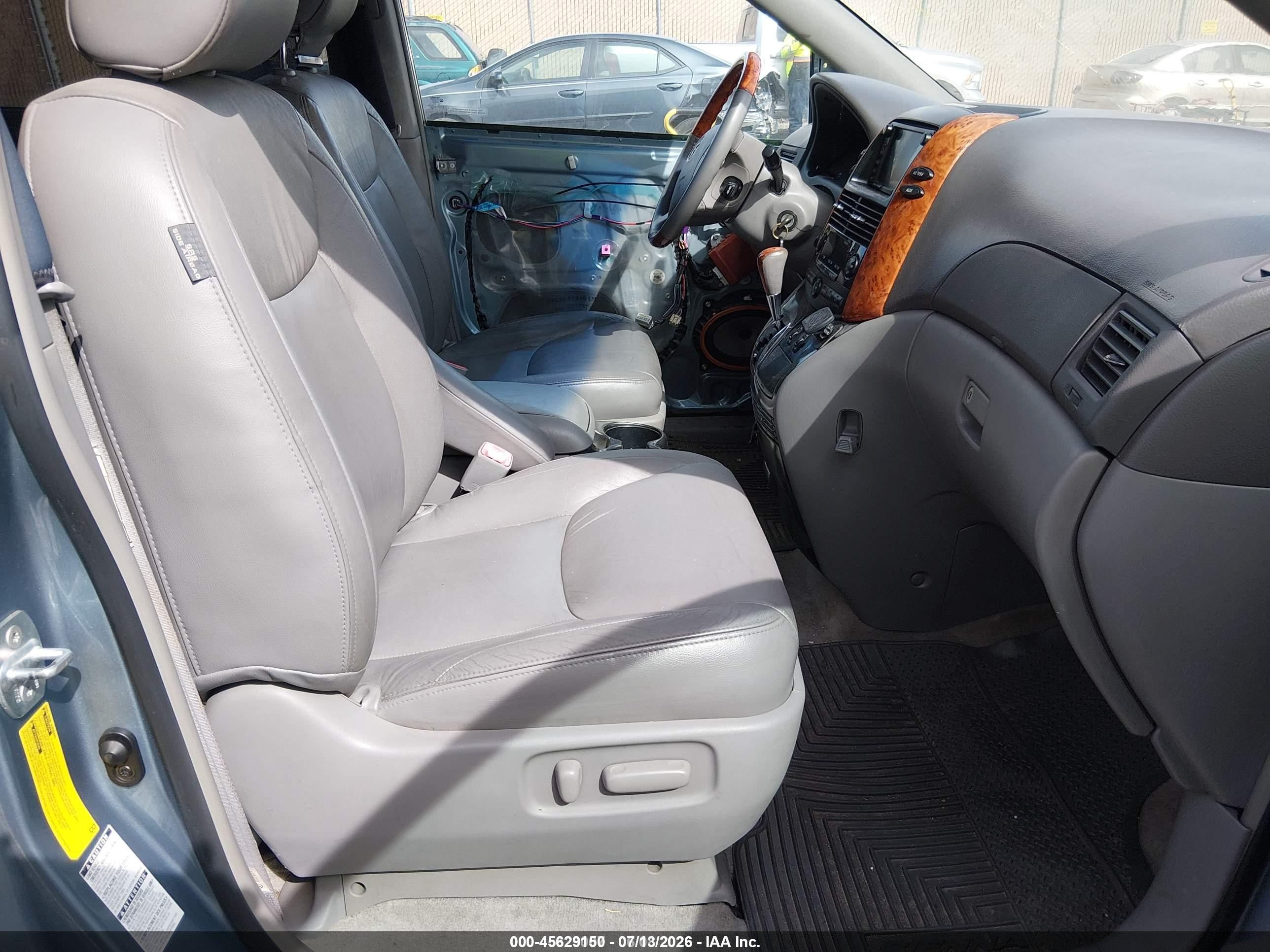 2006 Toyota Sienna Xle Limited Синий vin: 5TDBA22C66S075221