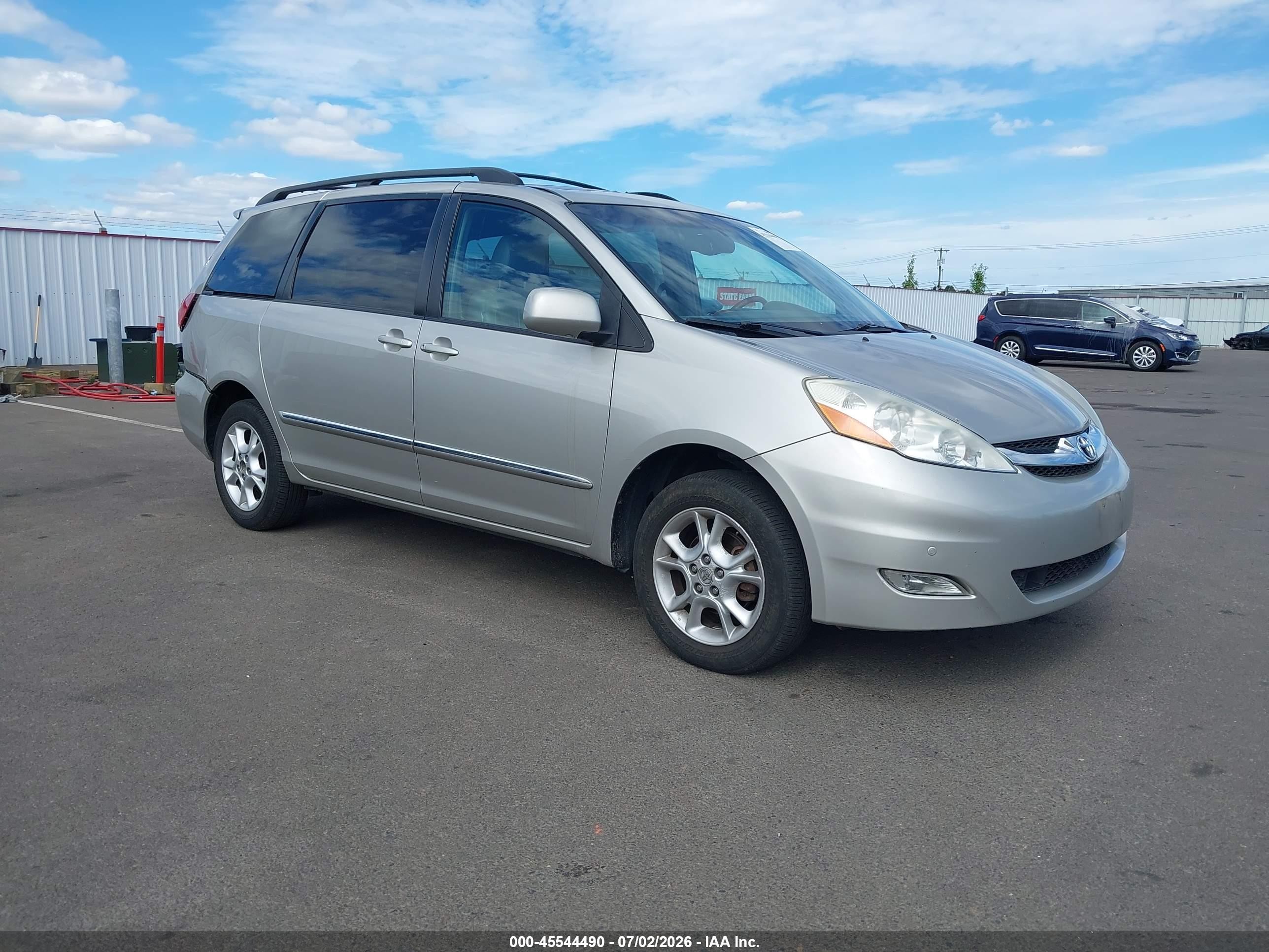 2006 Toyota Sienna Xle Limited Gray vin: 5TDBA22C66S076482