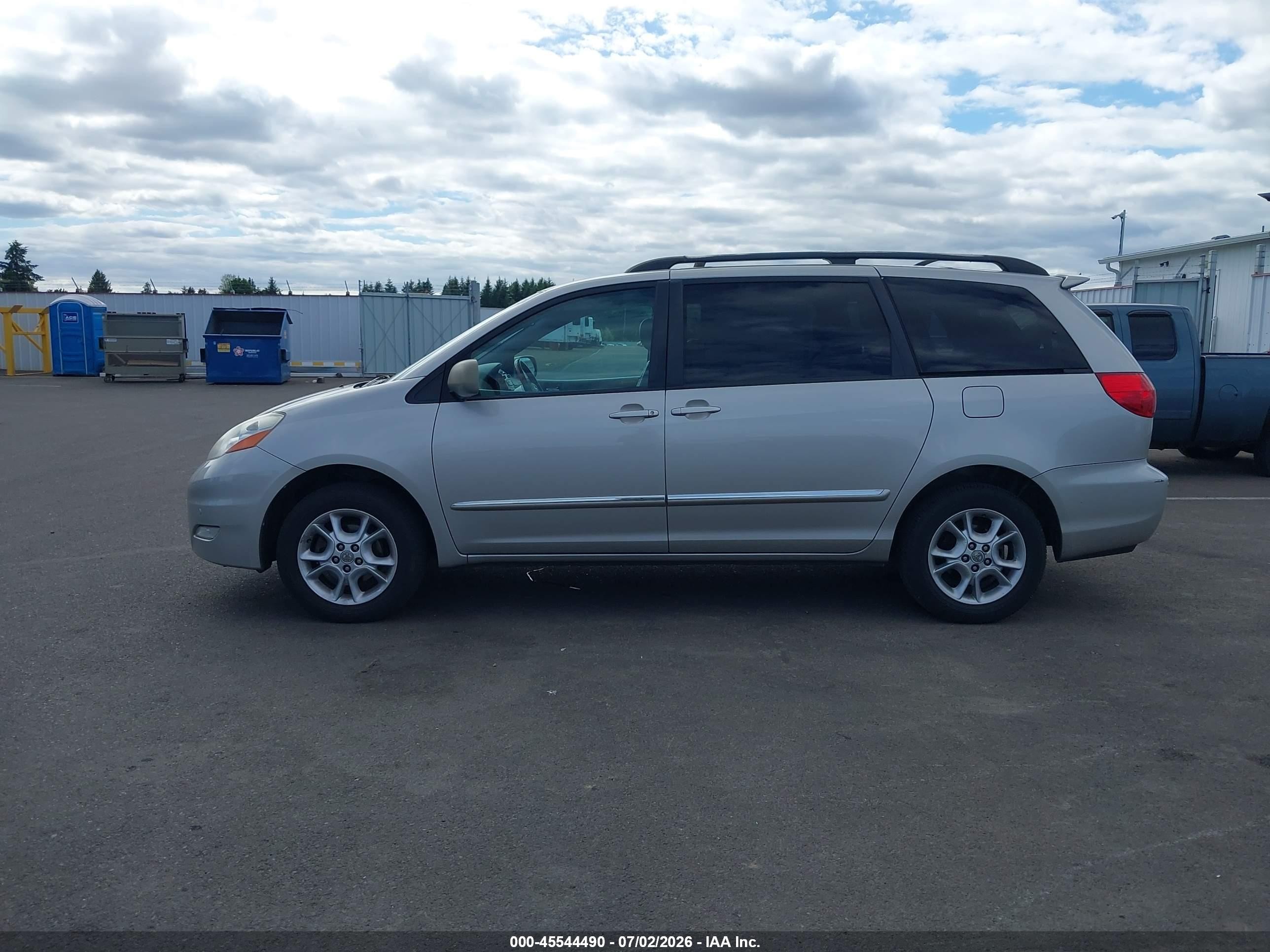 2006 Toyota Sienna Xle Limited Gray vin: 5TDBA22C66S076482
