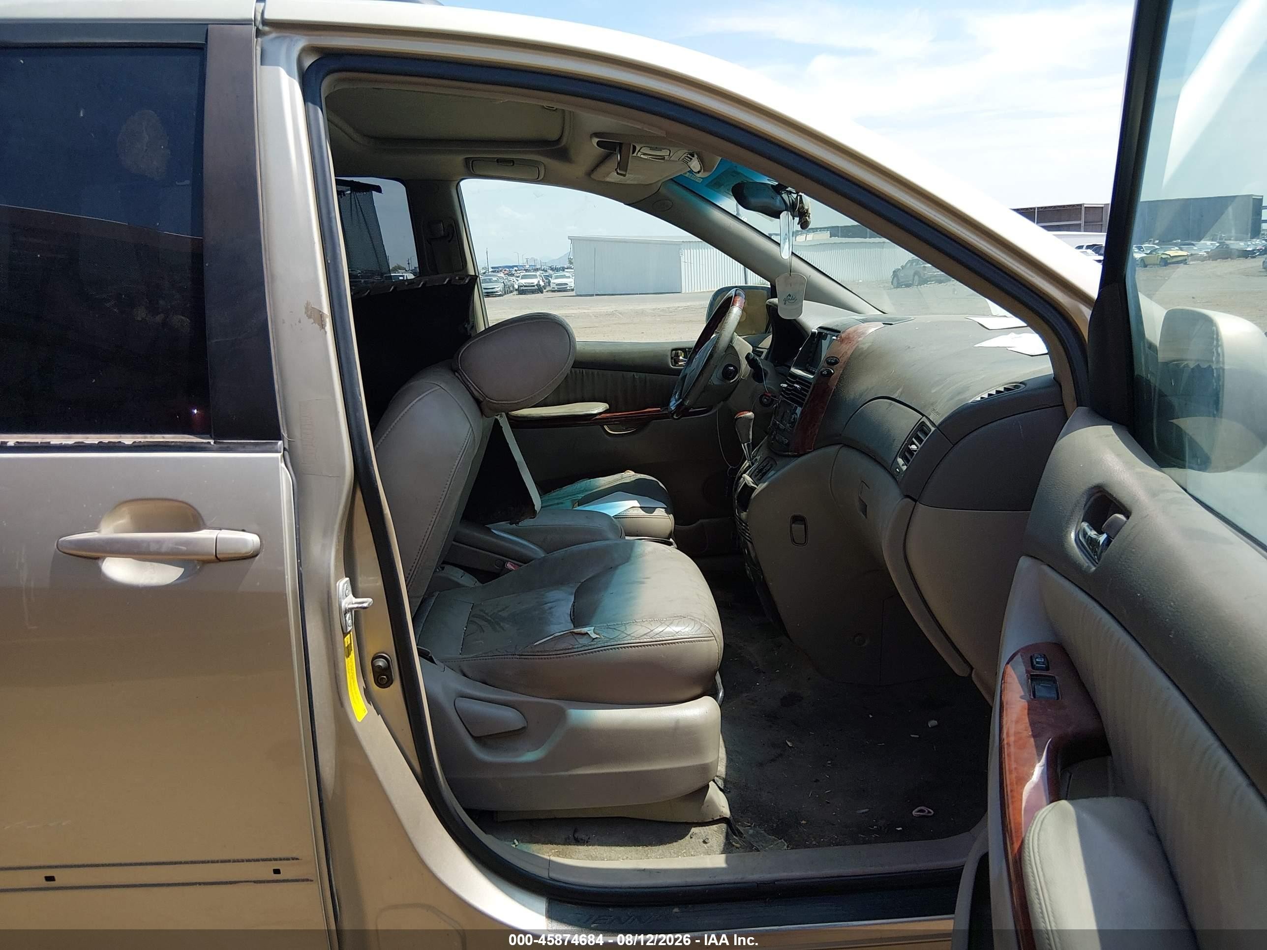 2004 Toyota Sienna Xle Limited Gold vin: 5TDBA22C74S018667