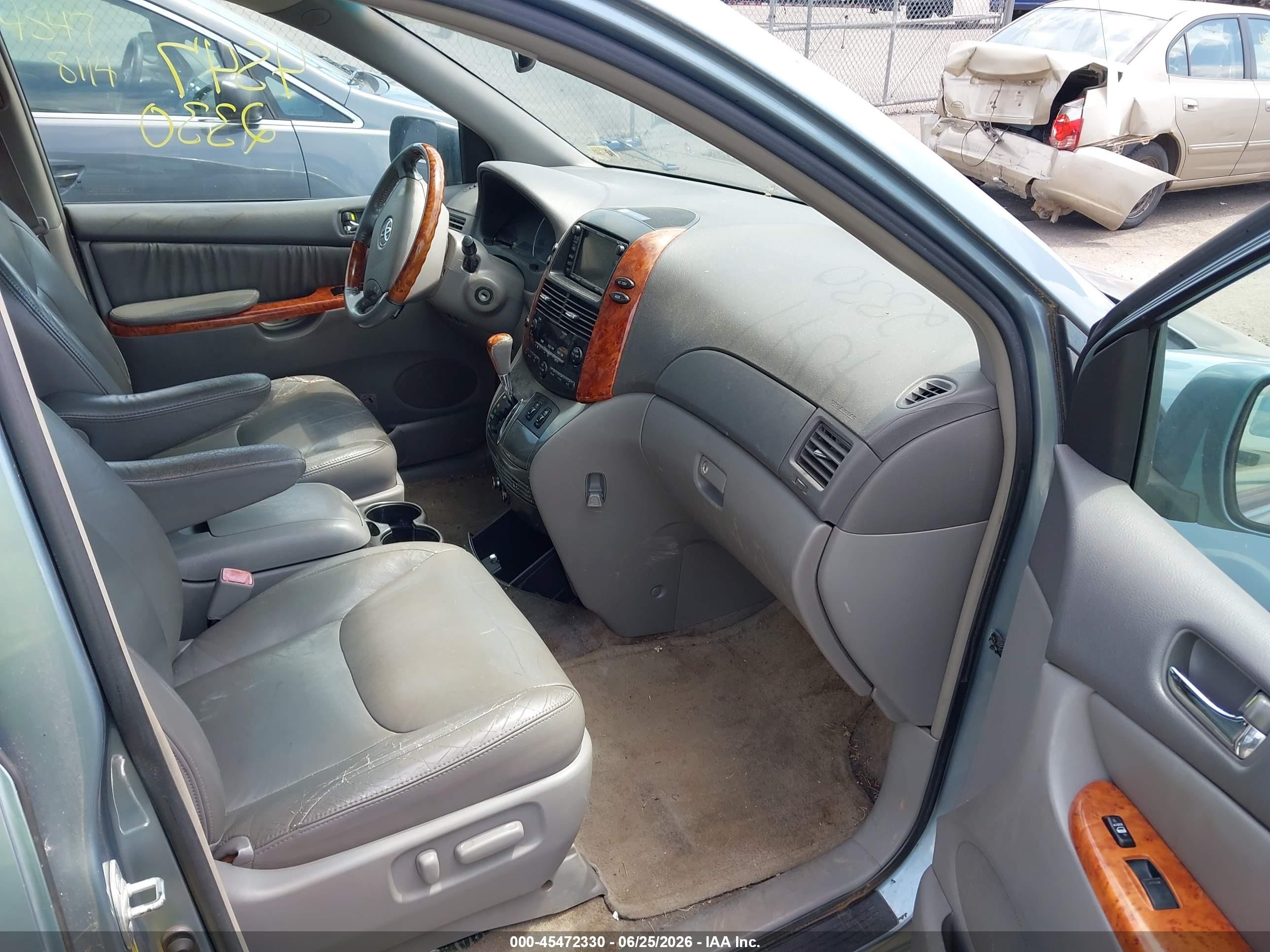 2006 Toyota Sienna Xle Limited Blue vin: 5TDBA22C76S055009