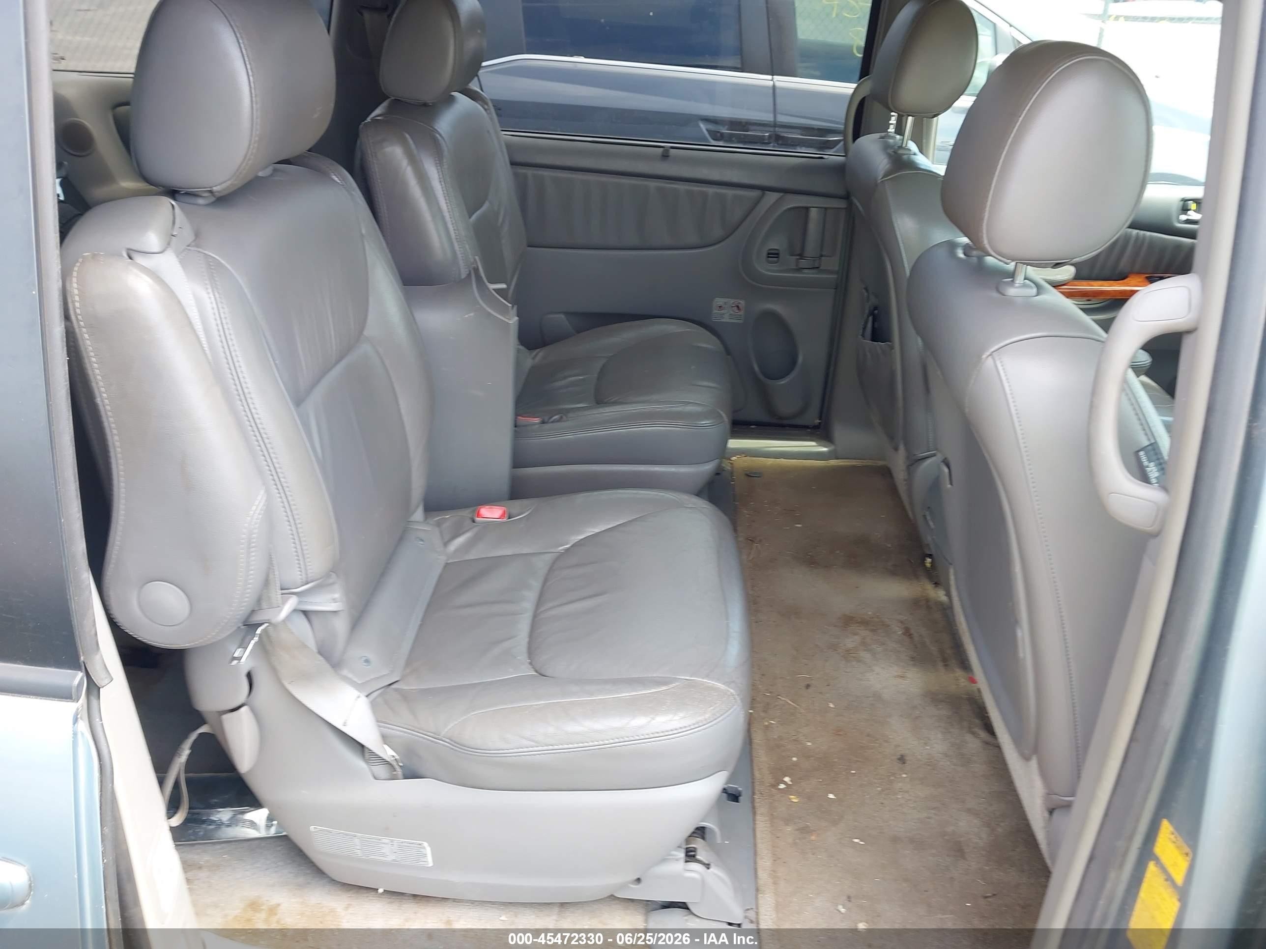 2006 Toyota Sienna Xle Limited Blue vin: 5TDBA22C76S055009
