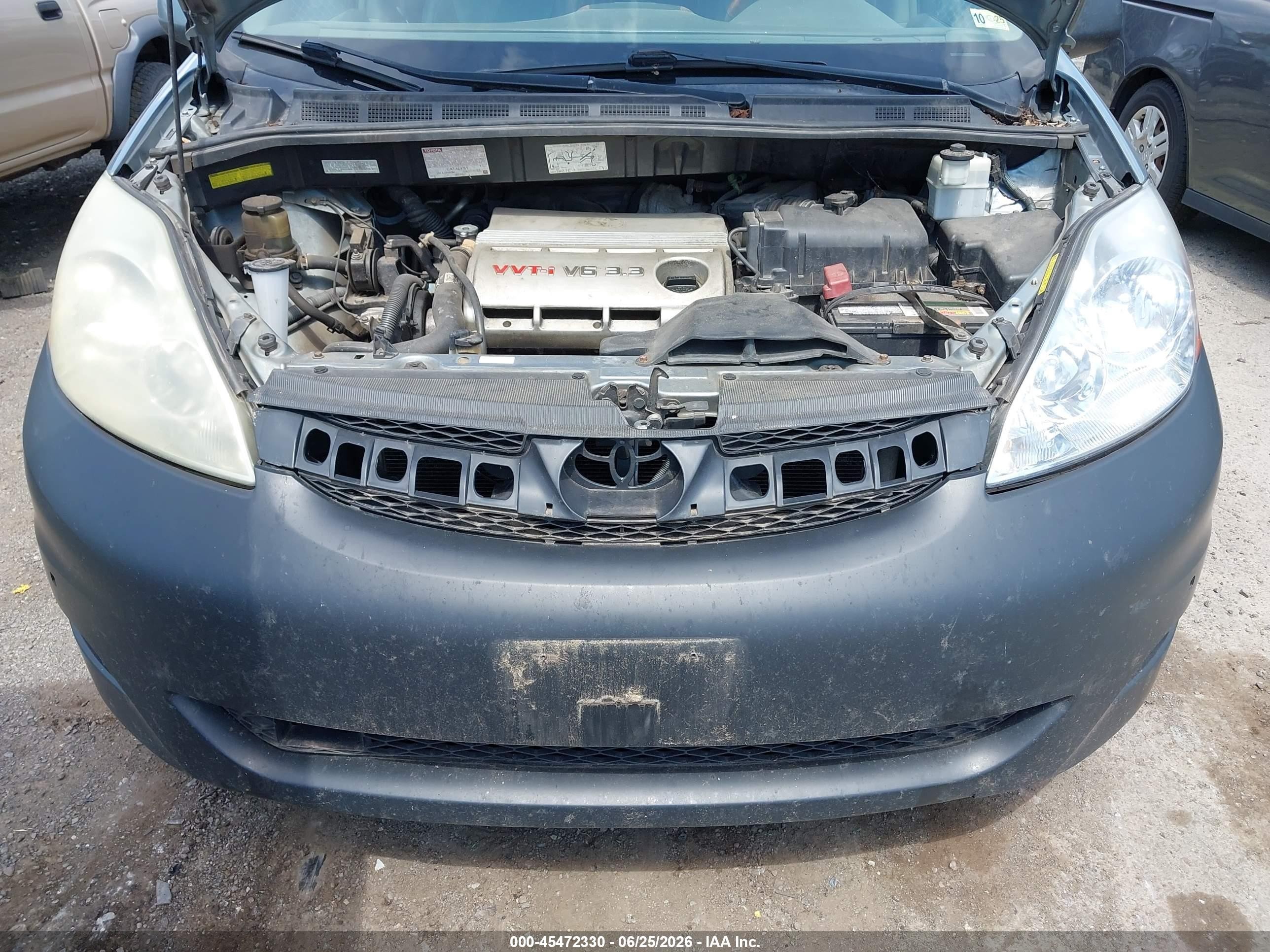 2006 Toyota Sienna Xle Limited Blue vin: 5TDBA22C76S055009