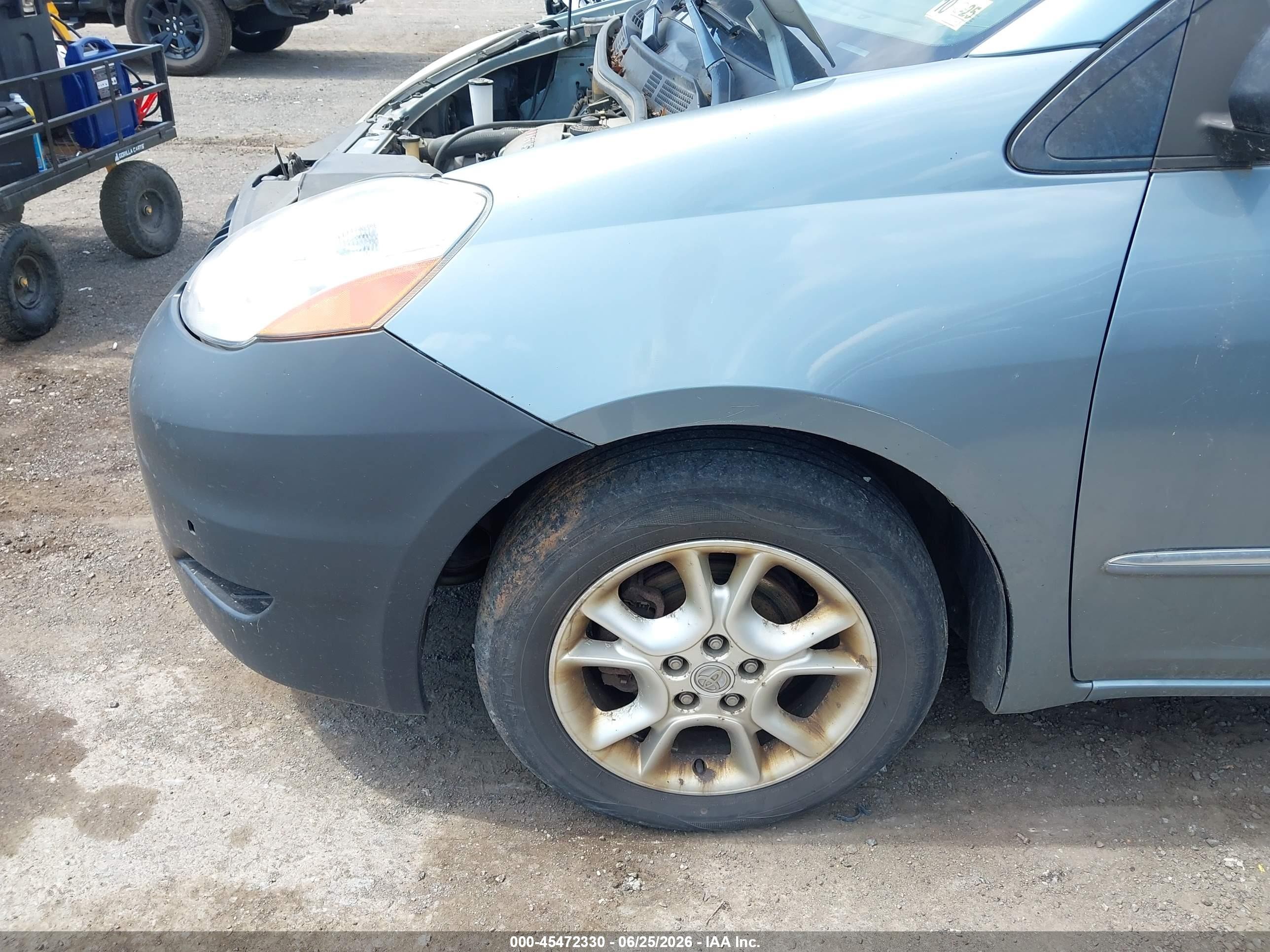 2006 Toyota Sienna Xle Limited Blue vin: 5TDBA22C76S055009