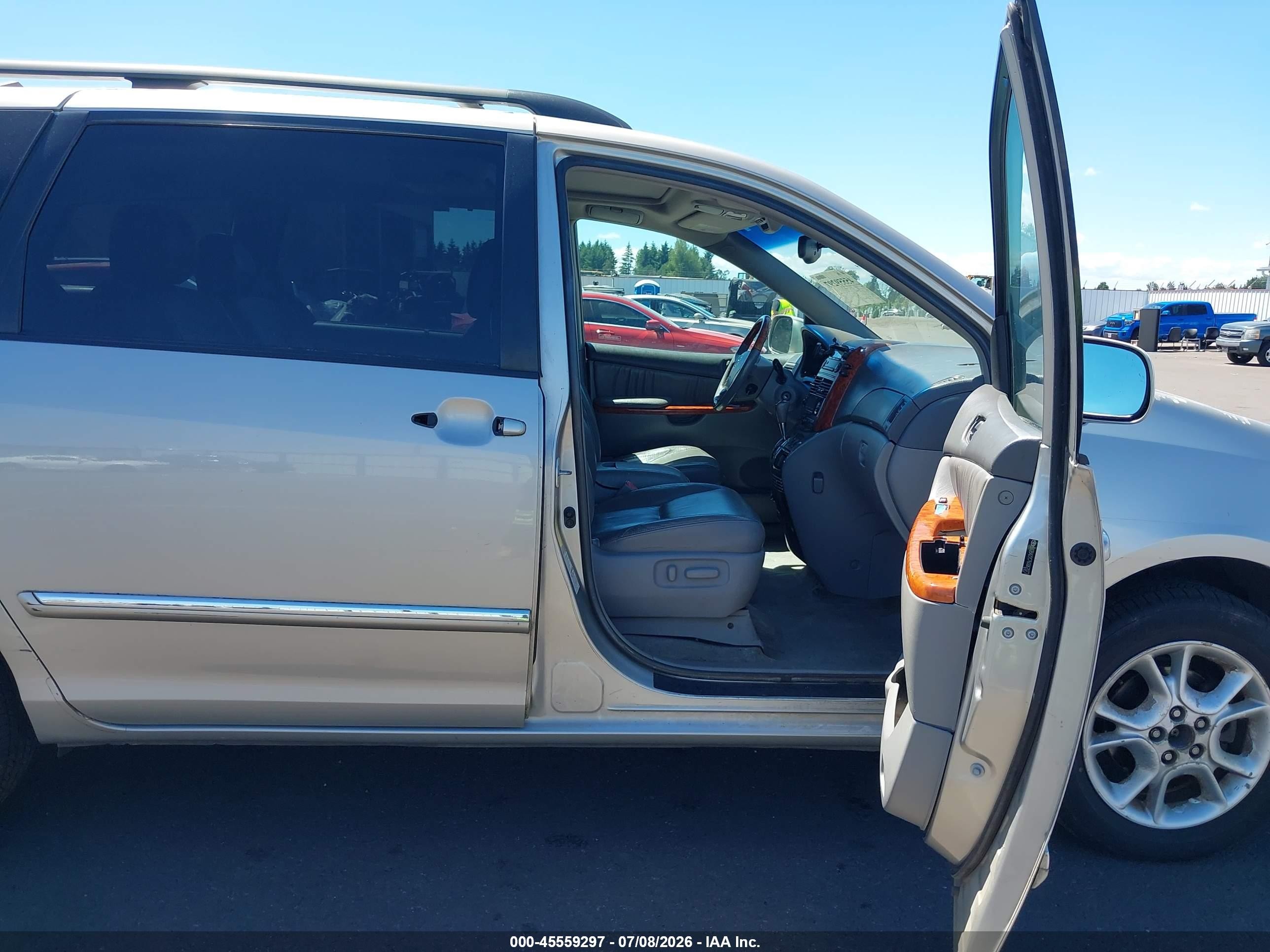 2006 Toyota Sienna Xle Limited Brown vin: 5TDBA22C76S062073