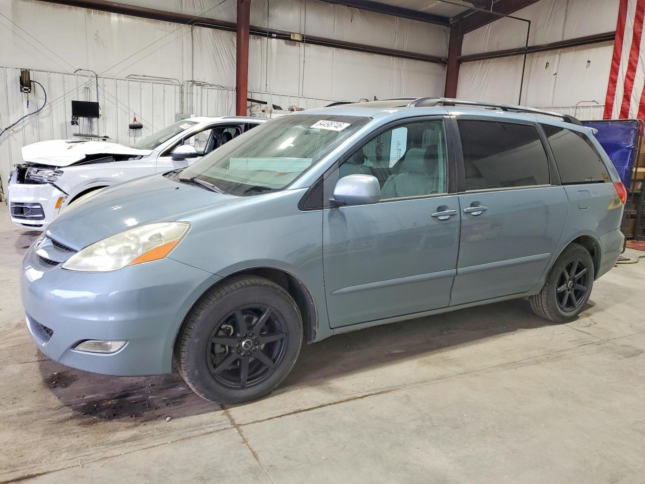 2006 Toyota Sienna Xle 7 Passenger Blue vin: 5TDBA22C76S069170