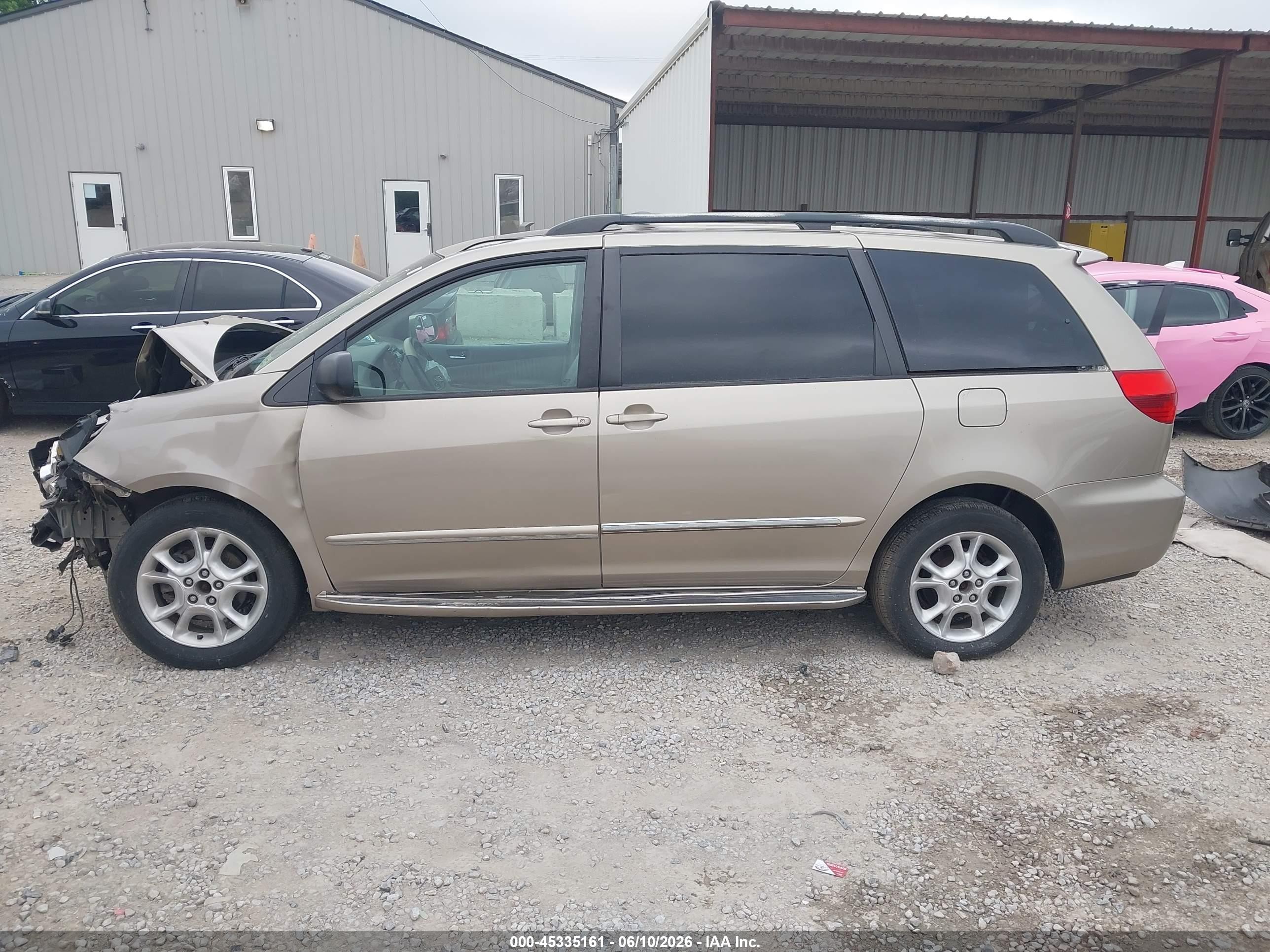 2004 Toyota Sienna Xle Limited Tan vin: 5TDBA22C84S003367