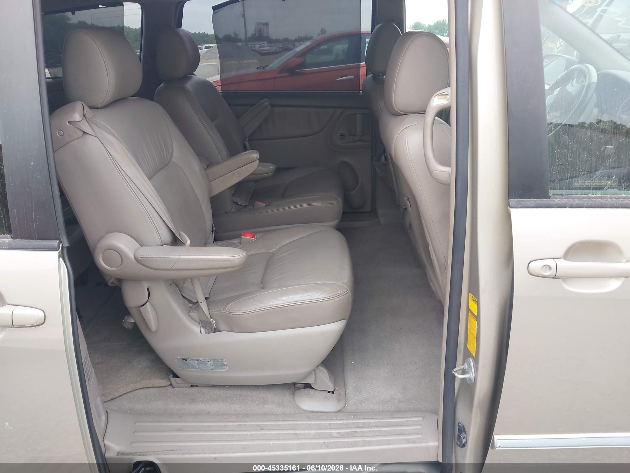 2004 Toyota Sienna Xle Limited Tan vin: 5TDBA22C84S003367