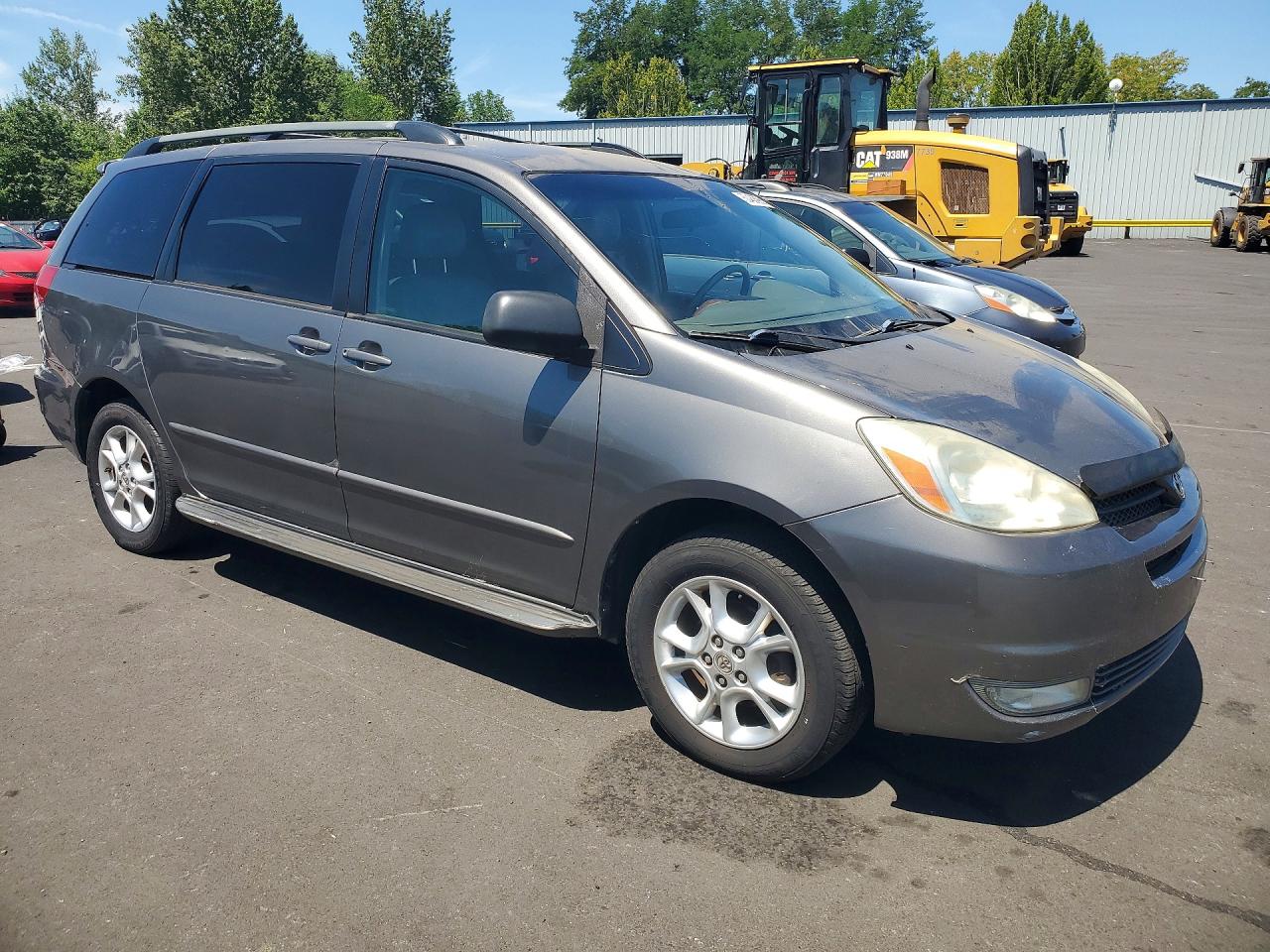 2004 Toyota Sienna Xle 7 Passenger Gray vin: 5TDBA22C84S010366