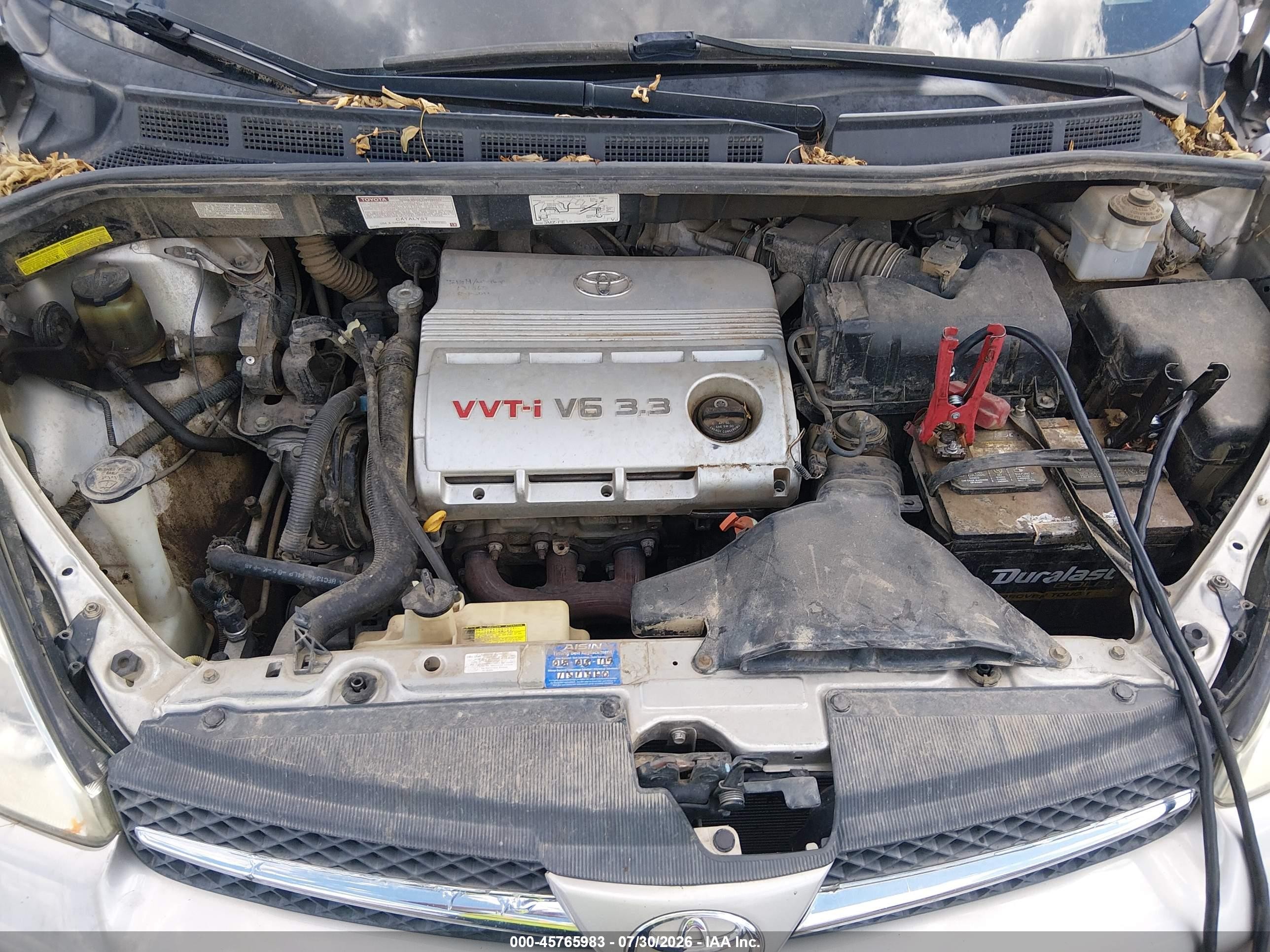 2005 Toyota Sienna Xle Limited Silver vin: 5TDBA22C85S036077