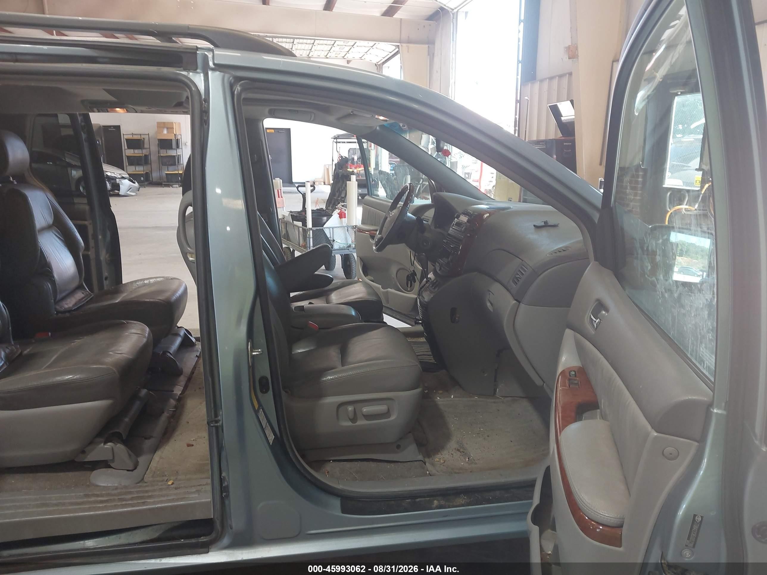 2005 Toyota Sienna Xle Limited Blue vin: 5TDBA22C85S052280