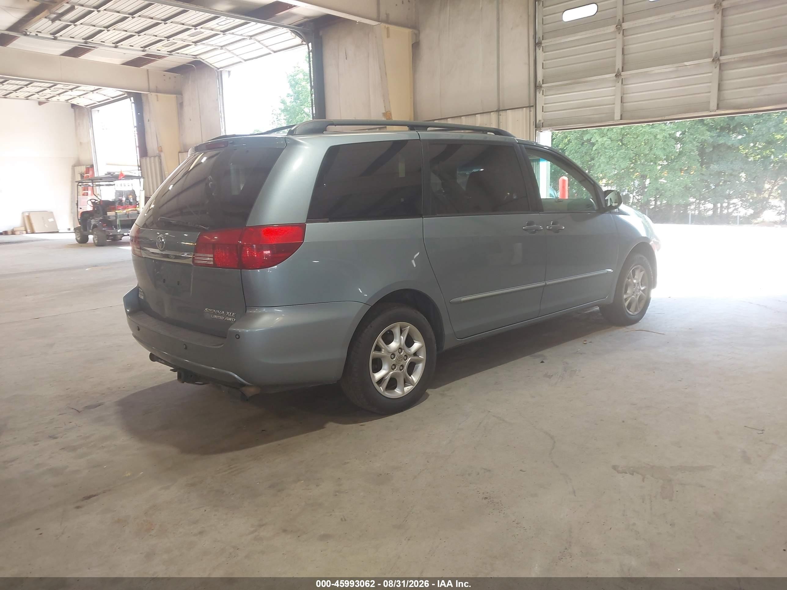 2005 Toyota Sienna Xle Limited Blue vin: 5TDBA22C85S052280