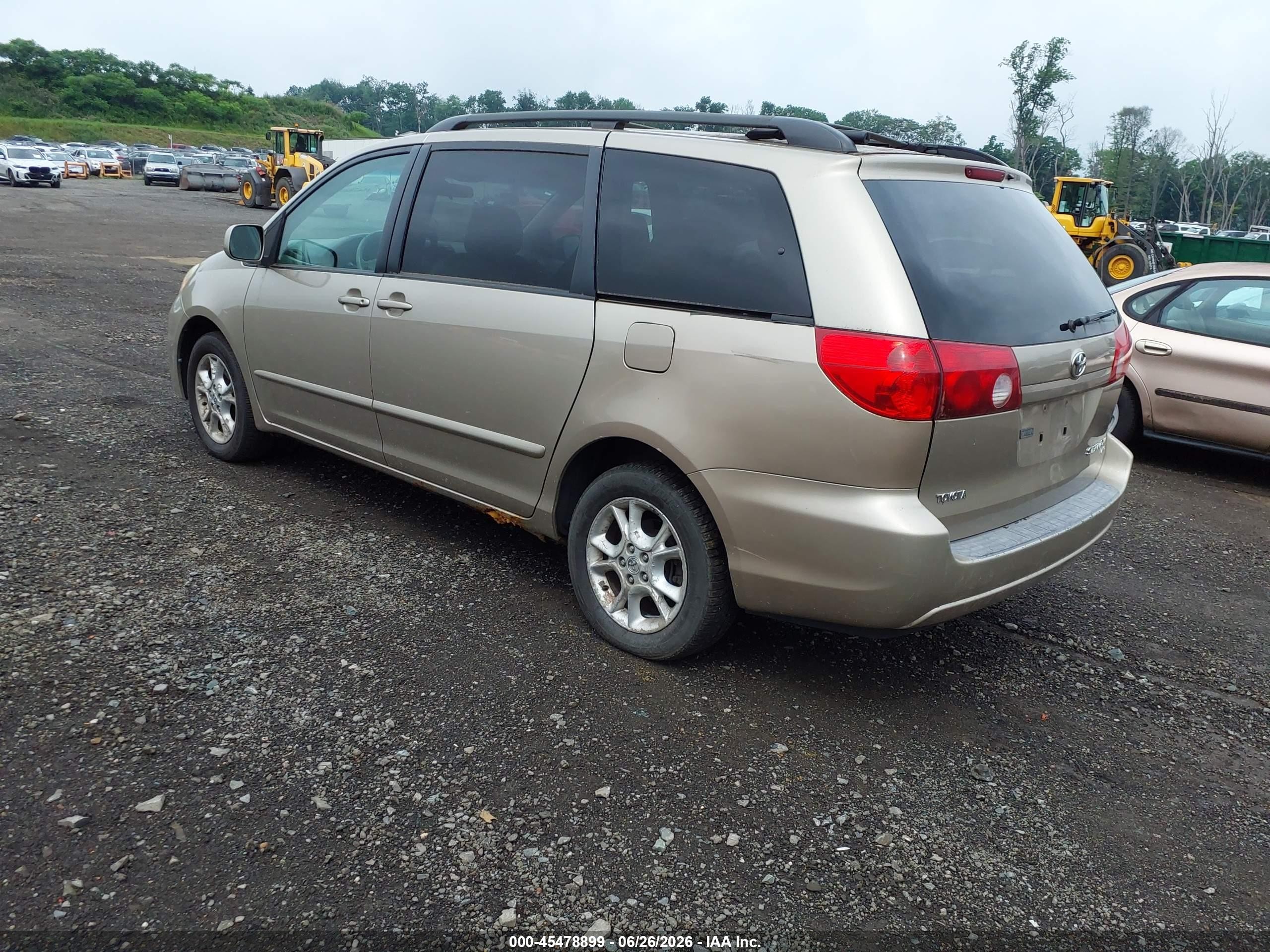 2006 Toyota Sienna Xle Champagne vin: 5TDBA22C86S055374