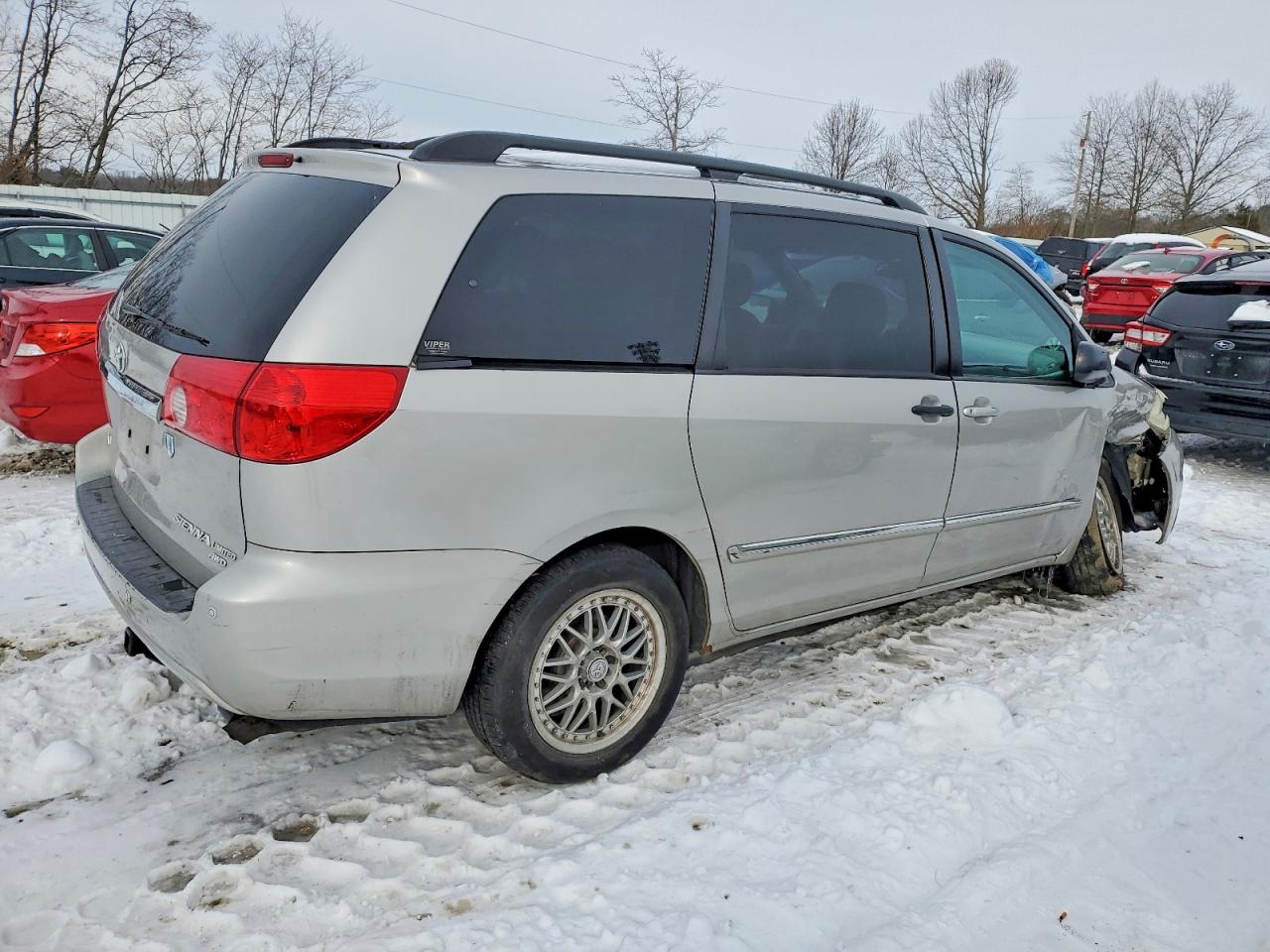 2006 Toyota Sienna Xle Серебряный vin: 5TDBA22C86S060431
