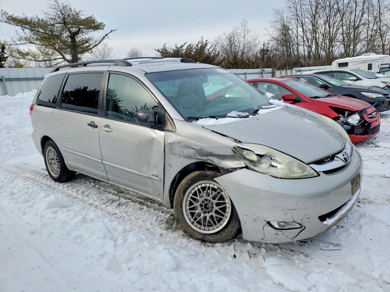 2006 Toyota Sienna Xle Серебряный vin: 5TDBA22C86S060431