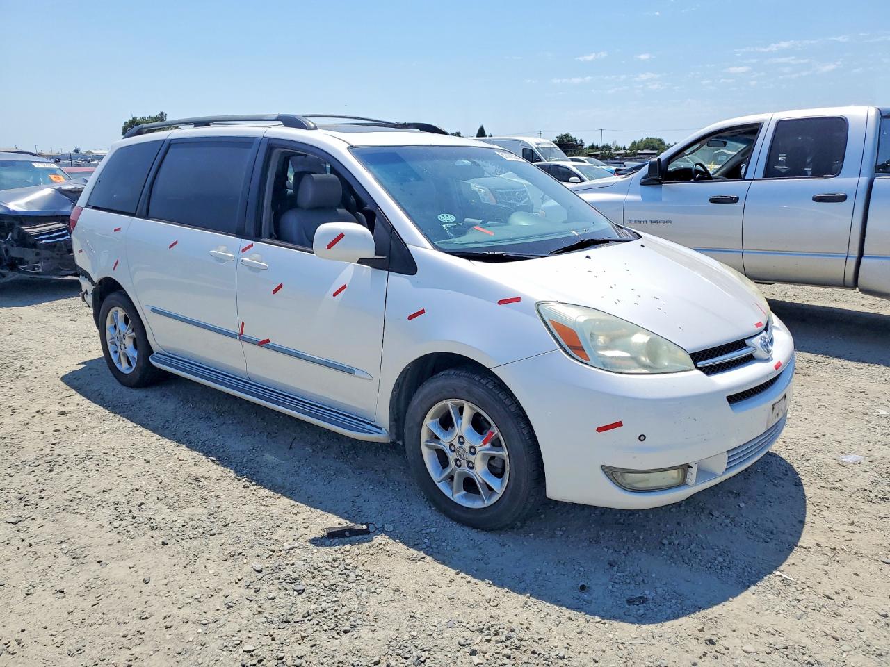 2004 Toyota Sienna Xle Limited 7 Passenger White vin: 5TDBA22C94S014989