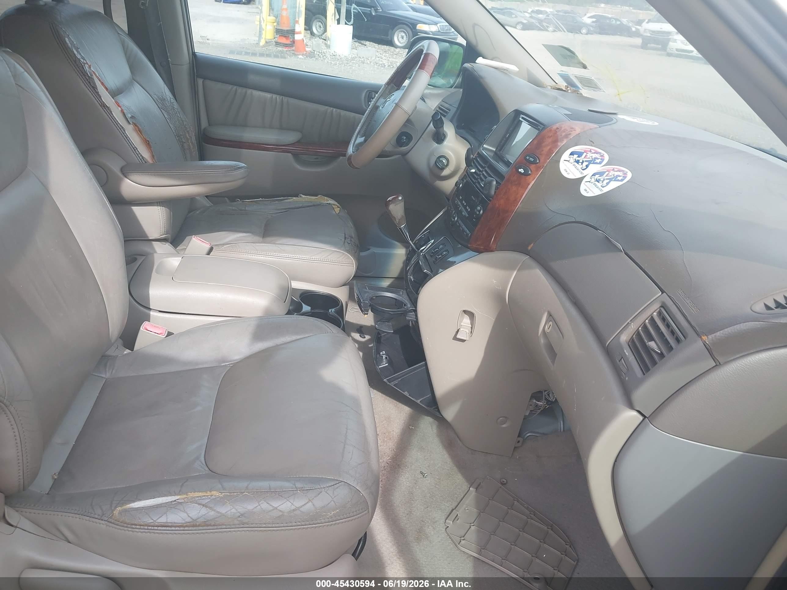 2004 Toyota Sienna Xle Limited Желто-коричневый vin: 5TDBA22C94S024194