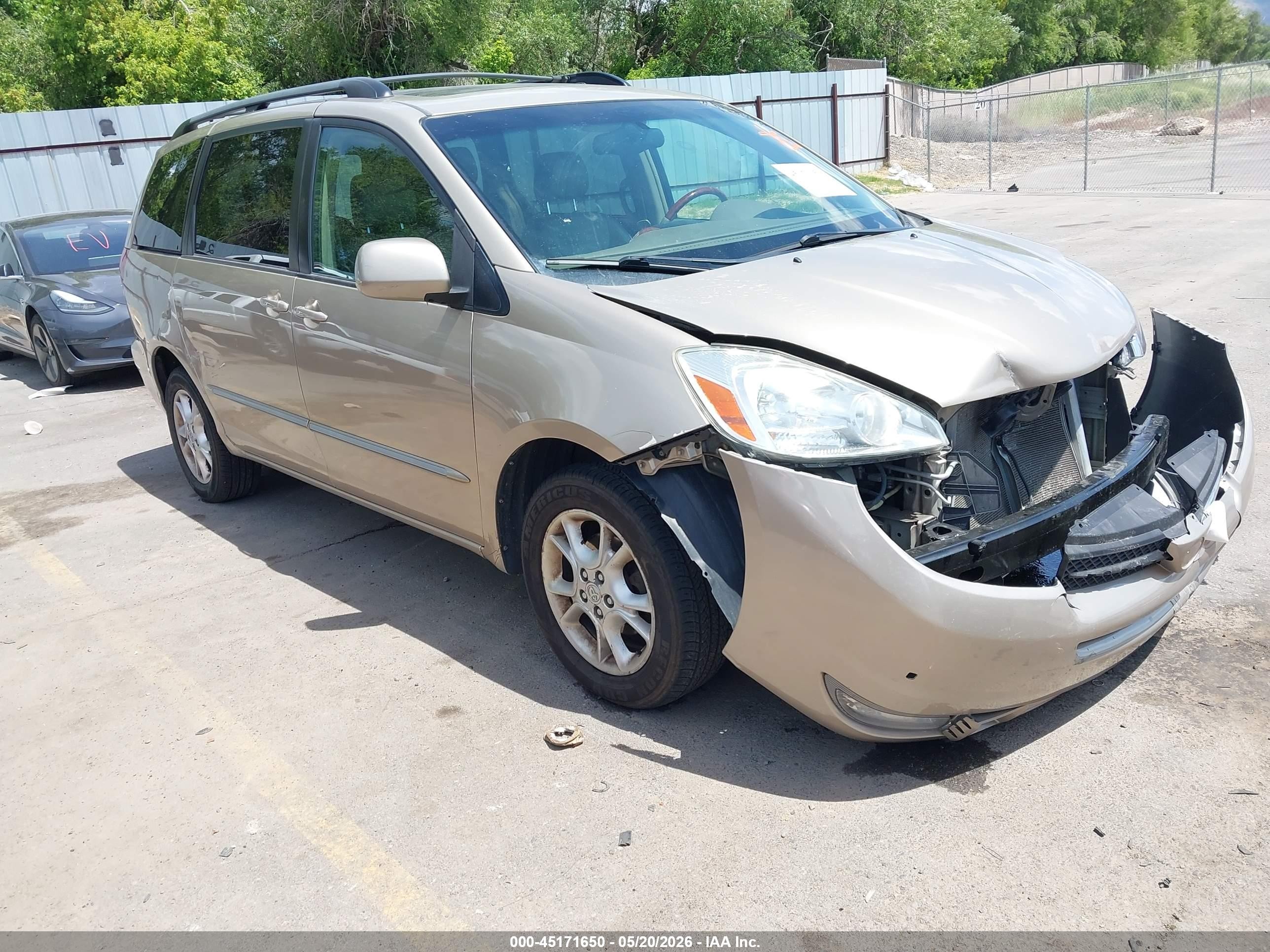 2004 Toyota Sienna Xle Limited Champagne vin: 5TDBA22C94S024647