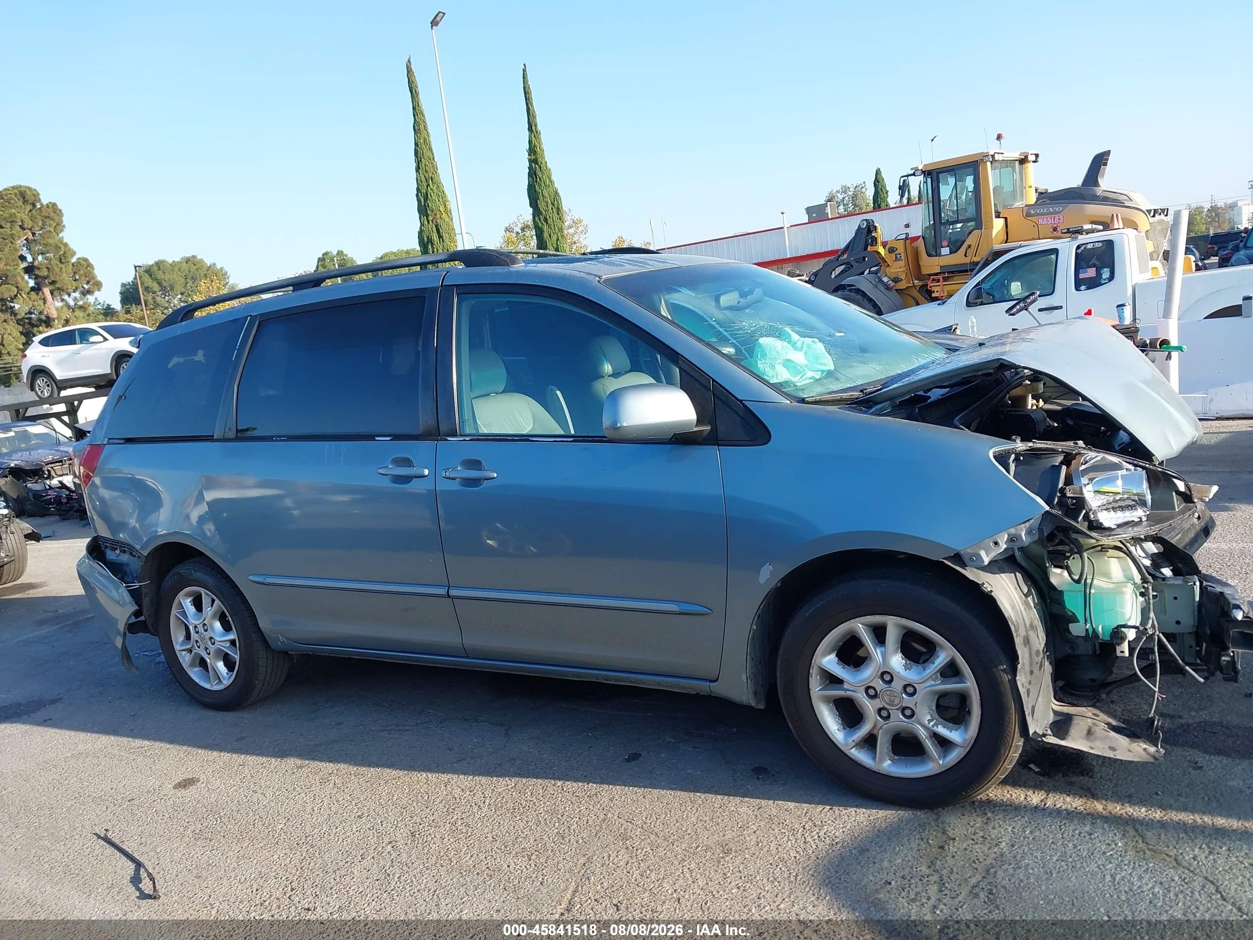2004 Toyota Sienna Xle Limited Light Blue vin: 5TDBA22C94S028133