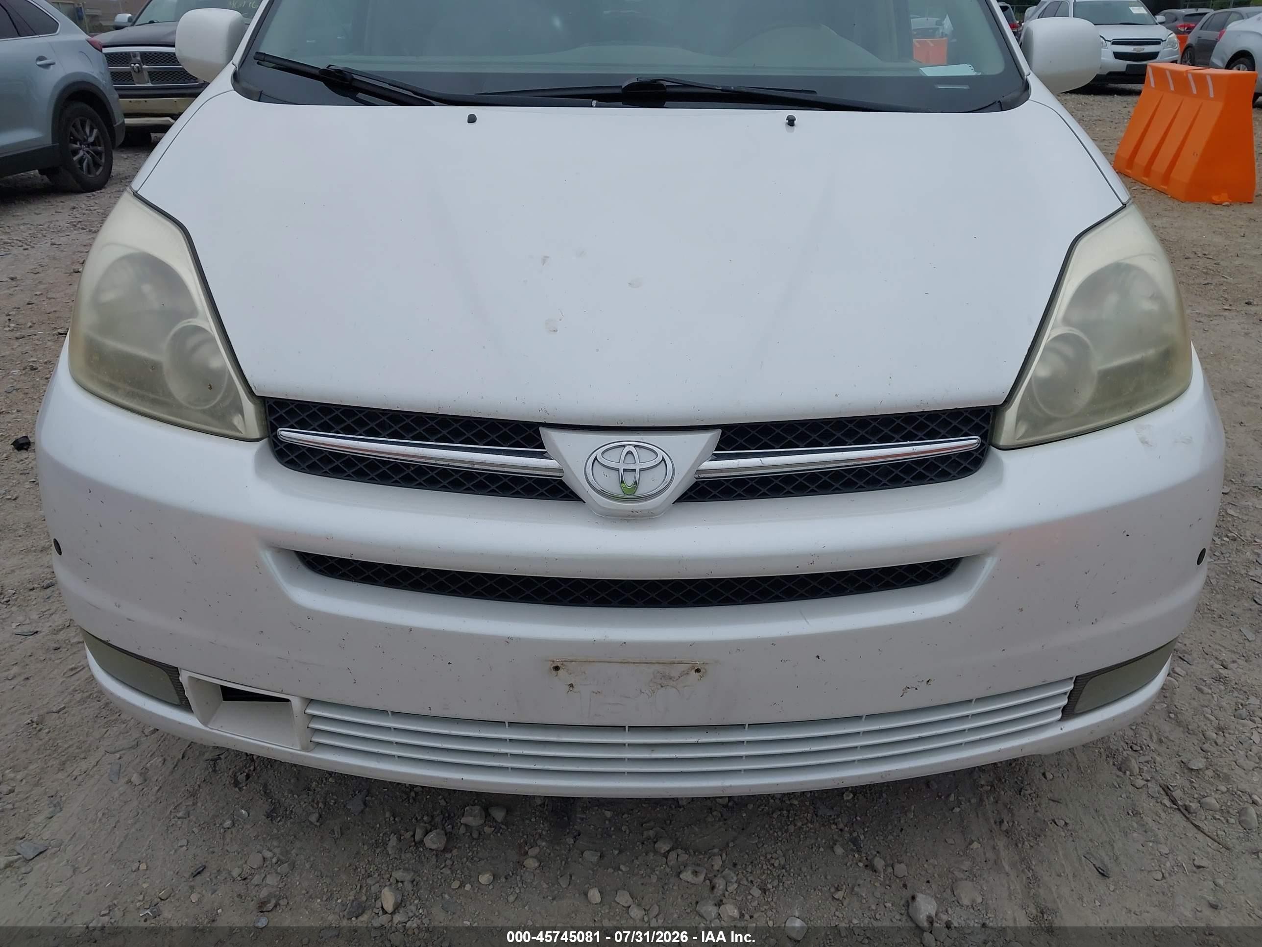 2005 Toyota Sienna Xle Limited White vin: 5TDBA22C95S048464