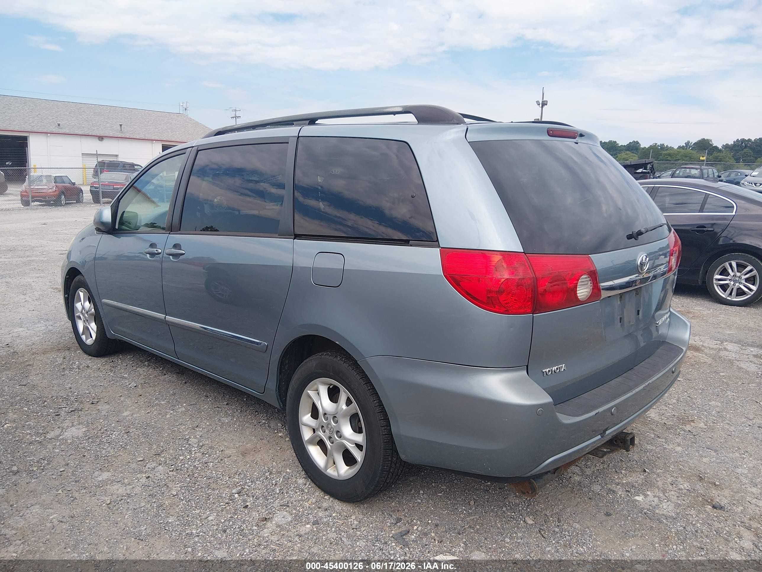 2006 Toyota Sienna Xle Limited Blue vin: 5TDBA22C96S057554