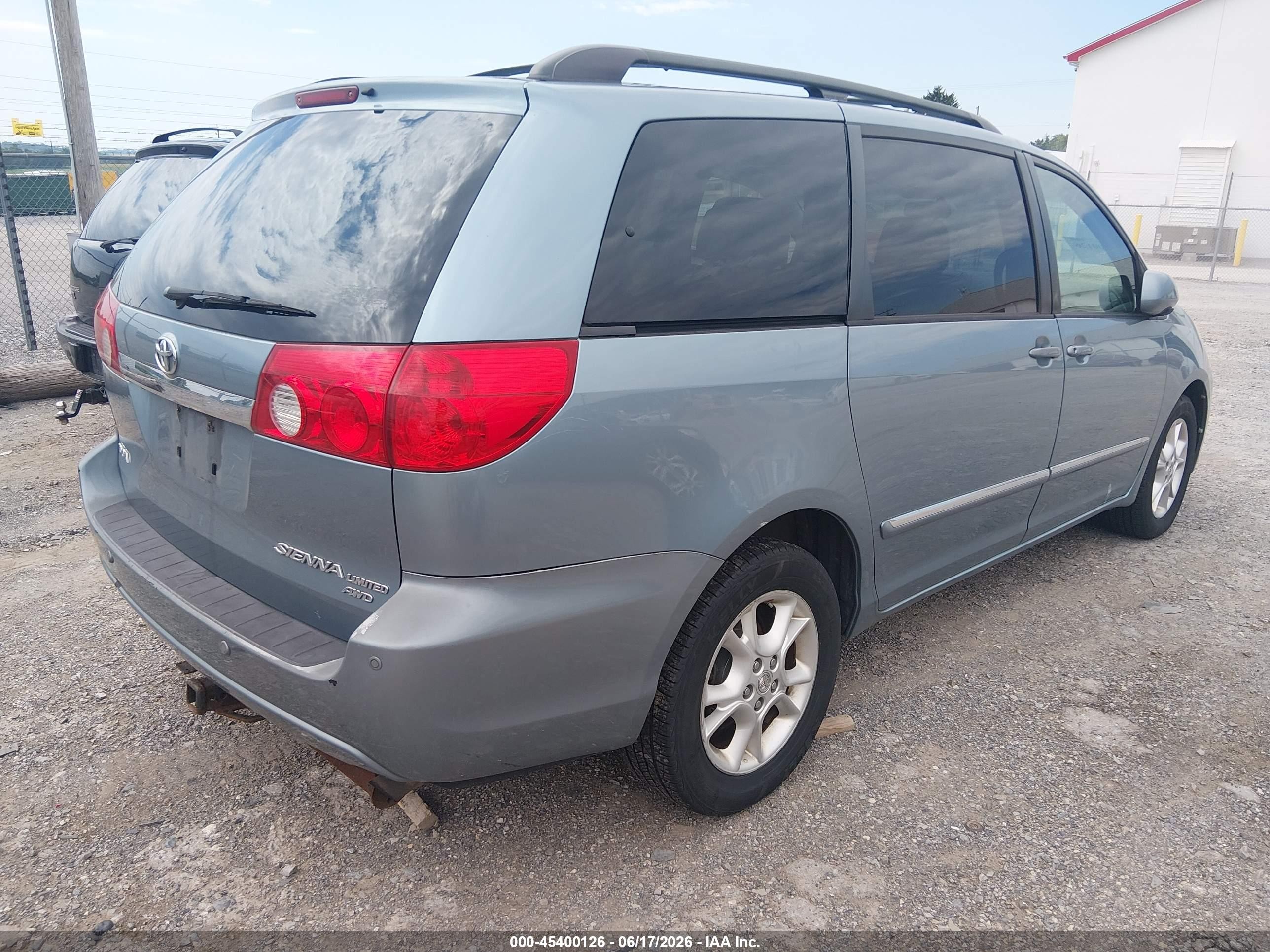 2006 Toyota Sienna Xle Limited Blue vin: 5TDBA22C96S057554