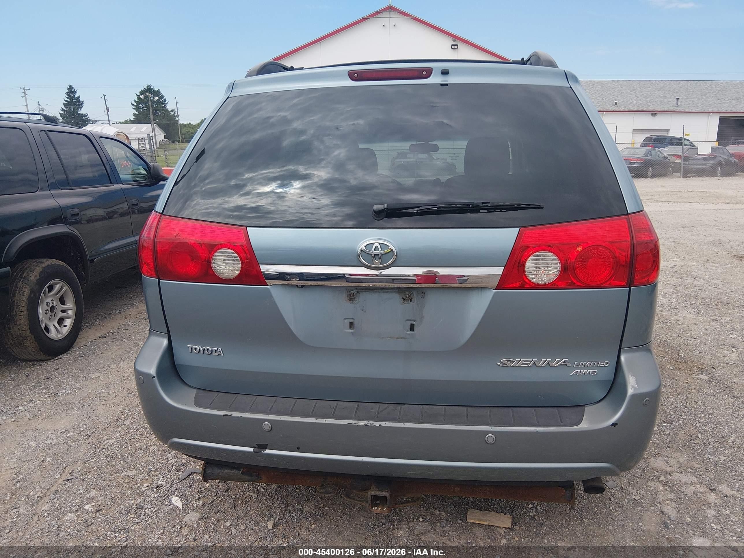 2006 Toyota Sienna Xle Limited Blue vin: 5TDBA22C96S057554