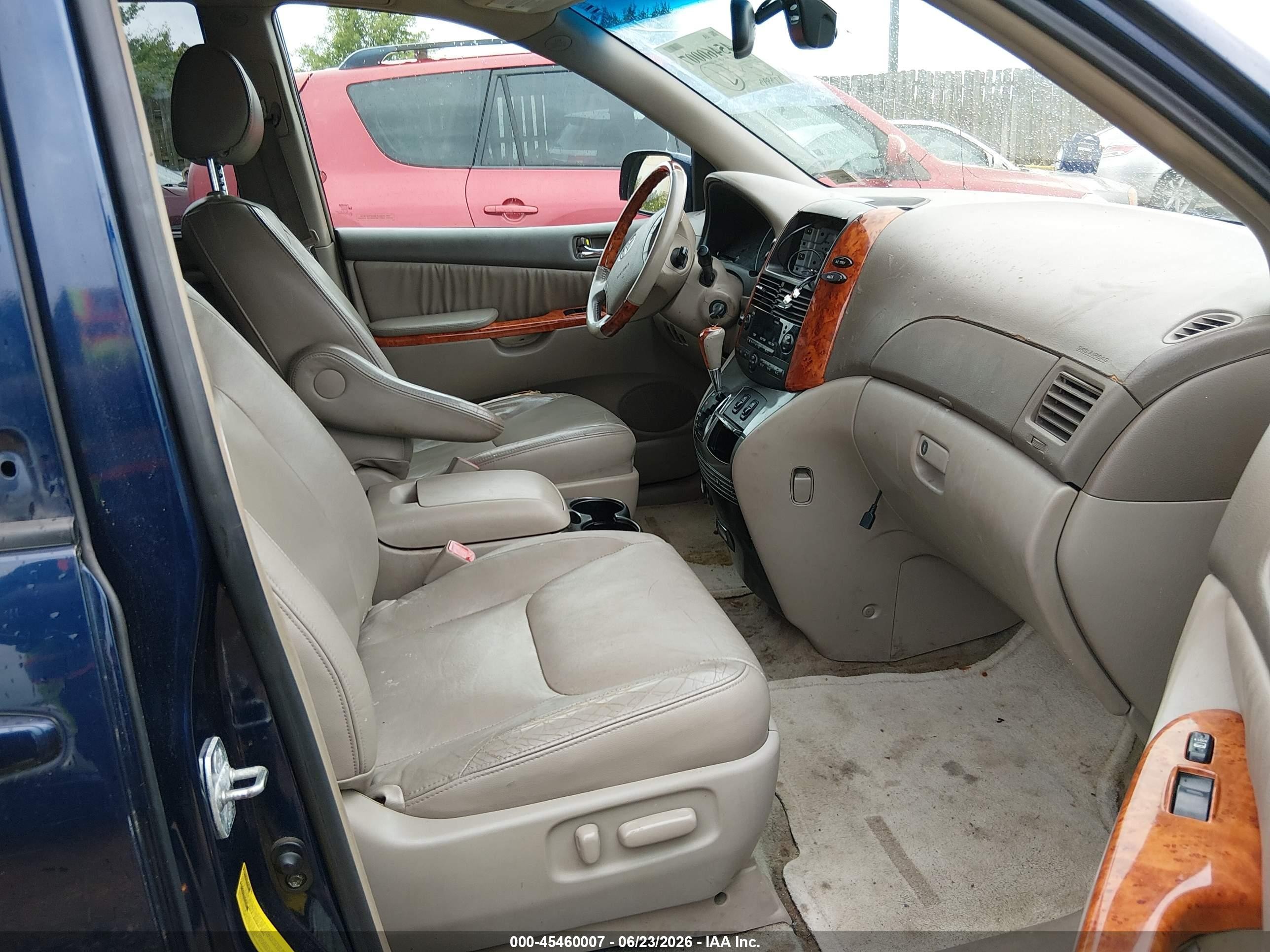 2006 Toyota Sienna Xle Limited Blue vin: 5TDBA22C96S064097