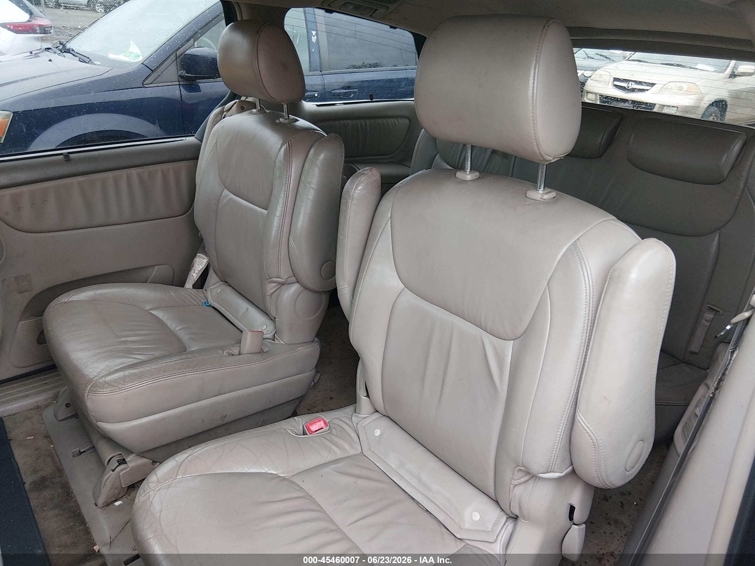 2006 Toyota Sienna Xle Limited Blue vin: 5TDBA22C96S064097
