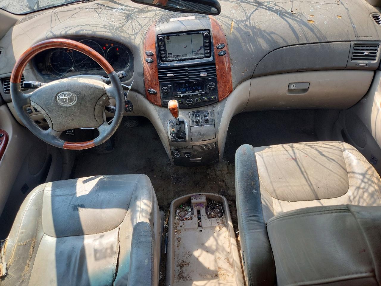 2006 Toyota Sienna Xle Limited 7 Passenger Tan vin: 5TDBA22C96S076928