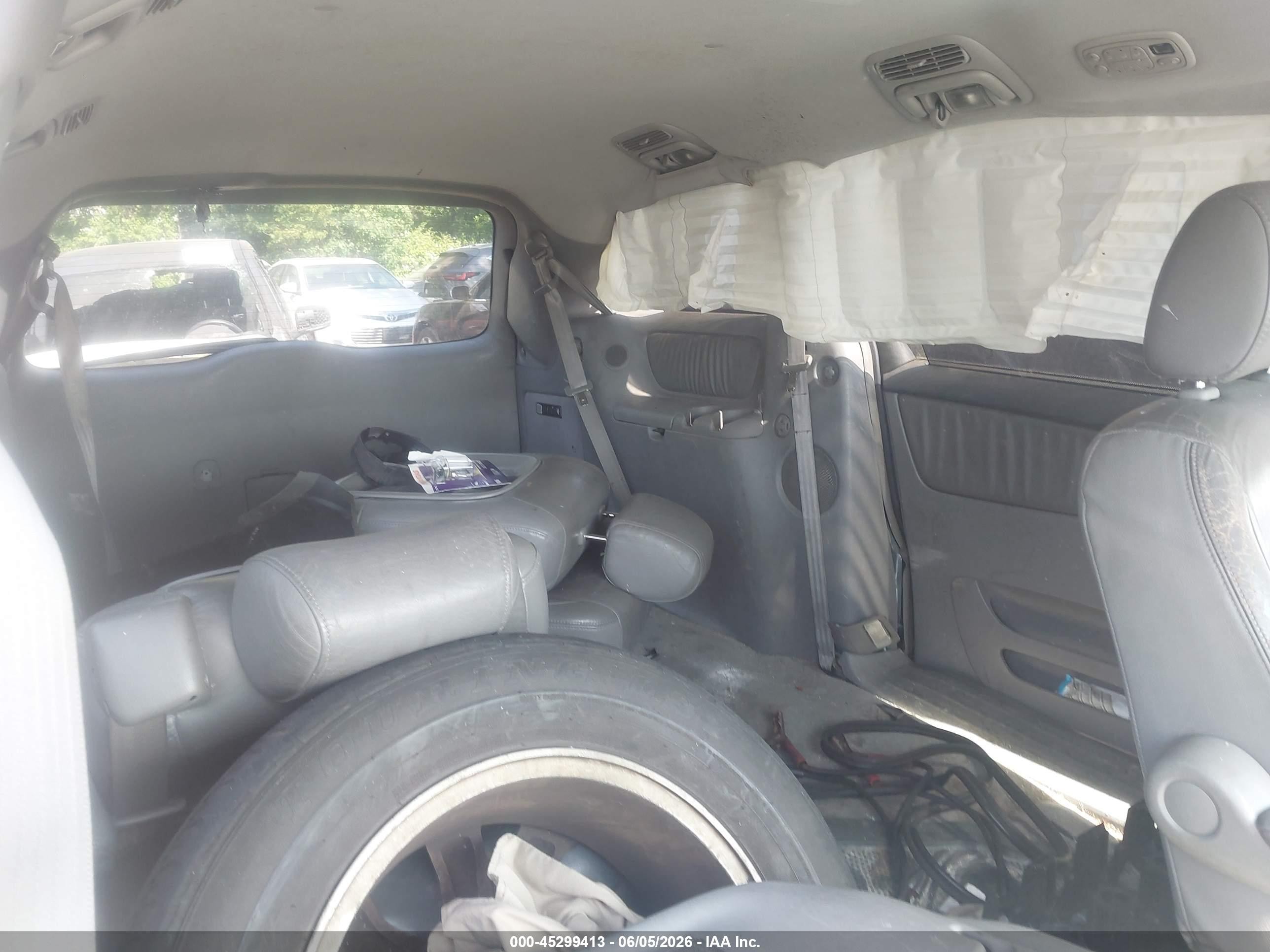 2004 Toyota Sienna Xle Gray vin: 5TDBA22CX4S001586
