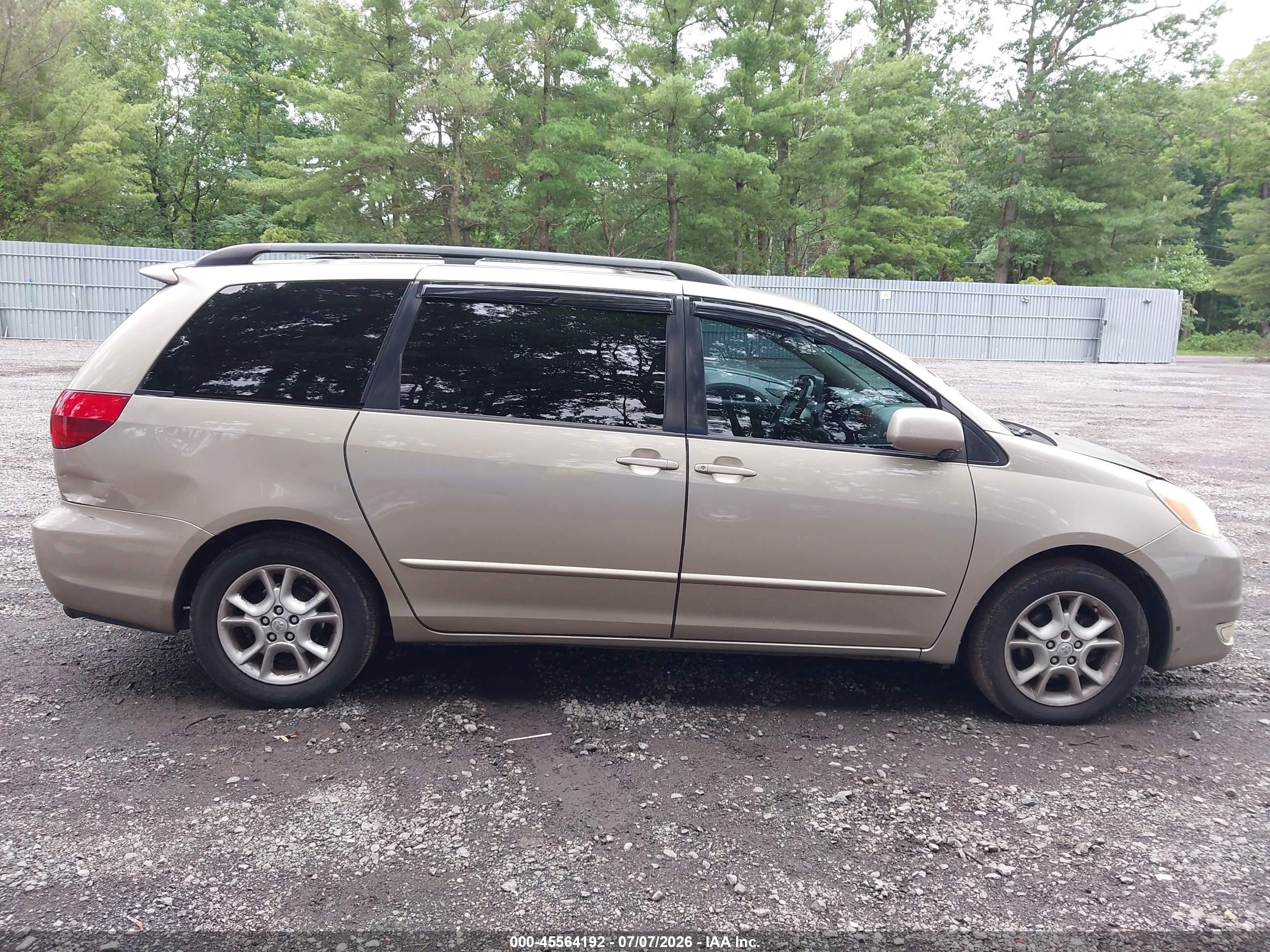 2004 Toyota Sienna Xle Tan vin: 5TDBA22CX4S022423