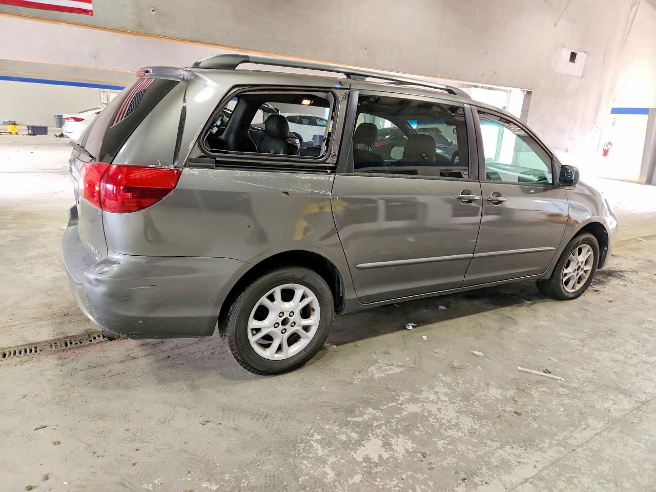 2005 Toyota Sienna Xle 7 Passenger Gray vin: 5TDBA22CX5S034850