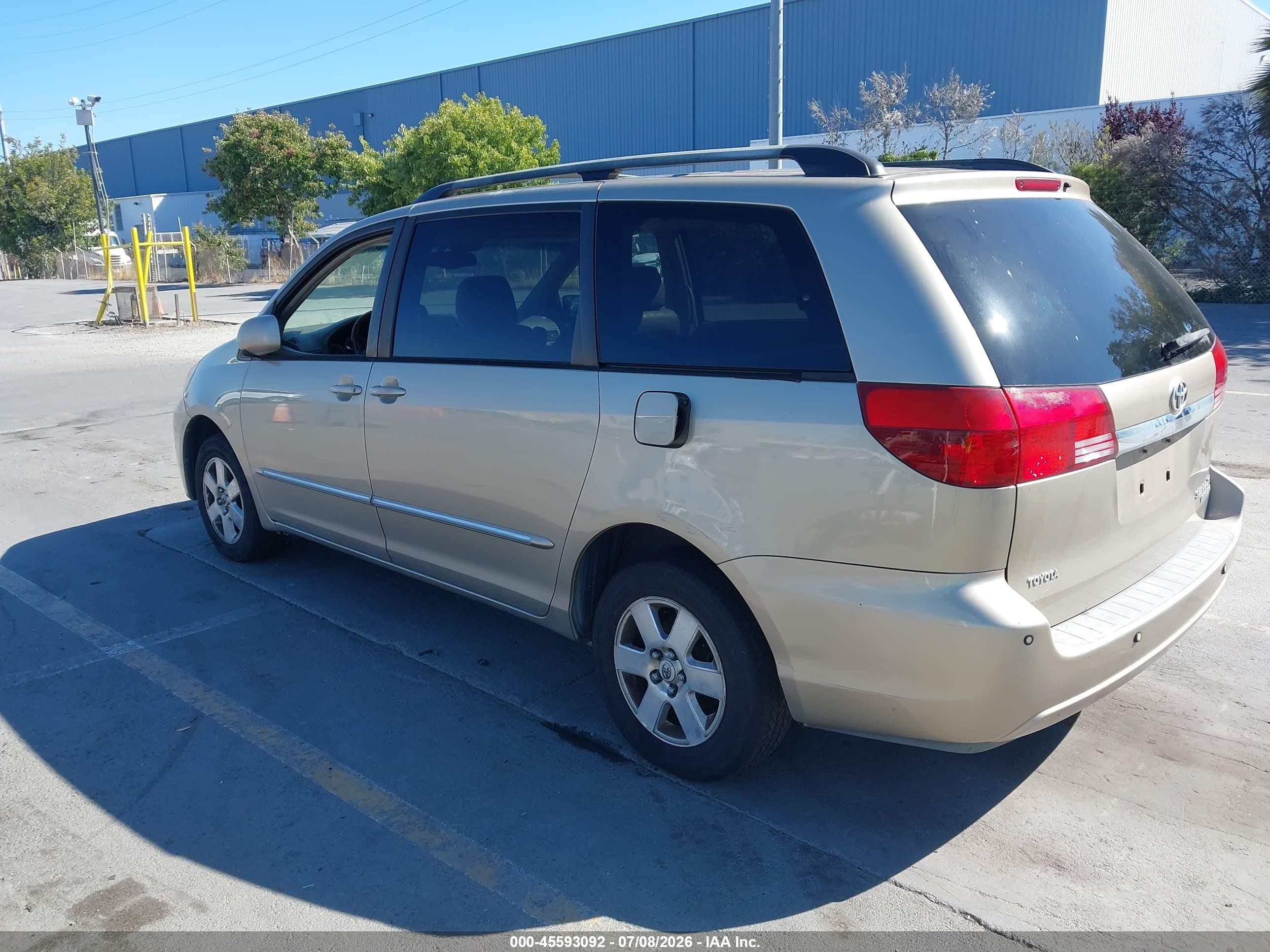 2005 Toyota Sienna Xle Limited Beige vin: 5TDBA22CX5S034928