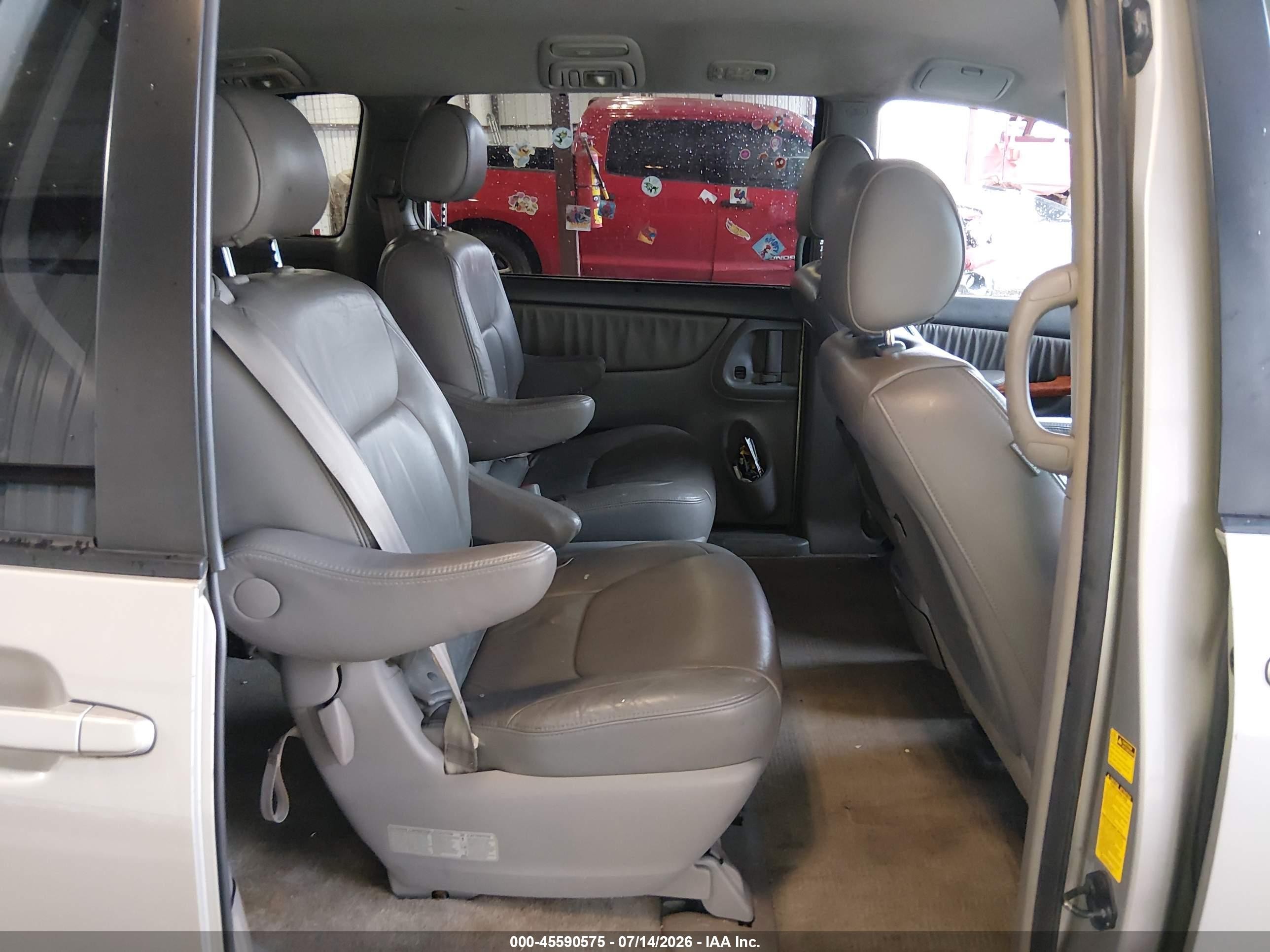 2006 Toyota Sienna Xle Silver vin: 5TDBA22CX6S063475