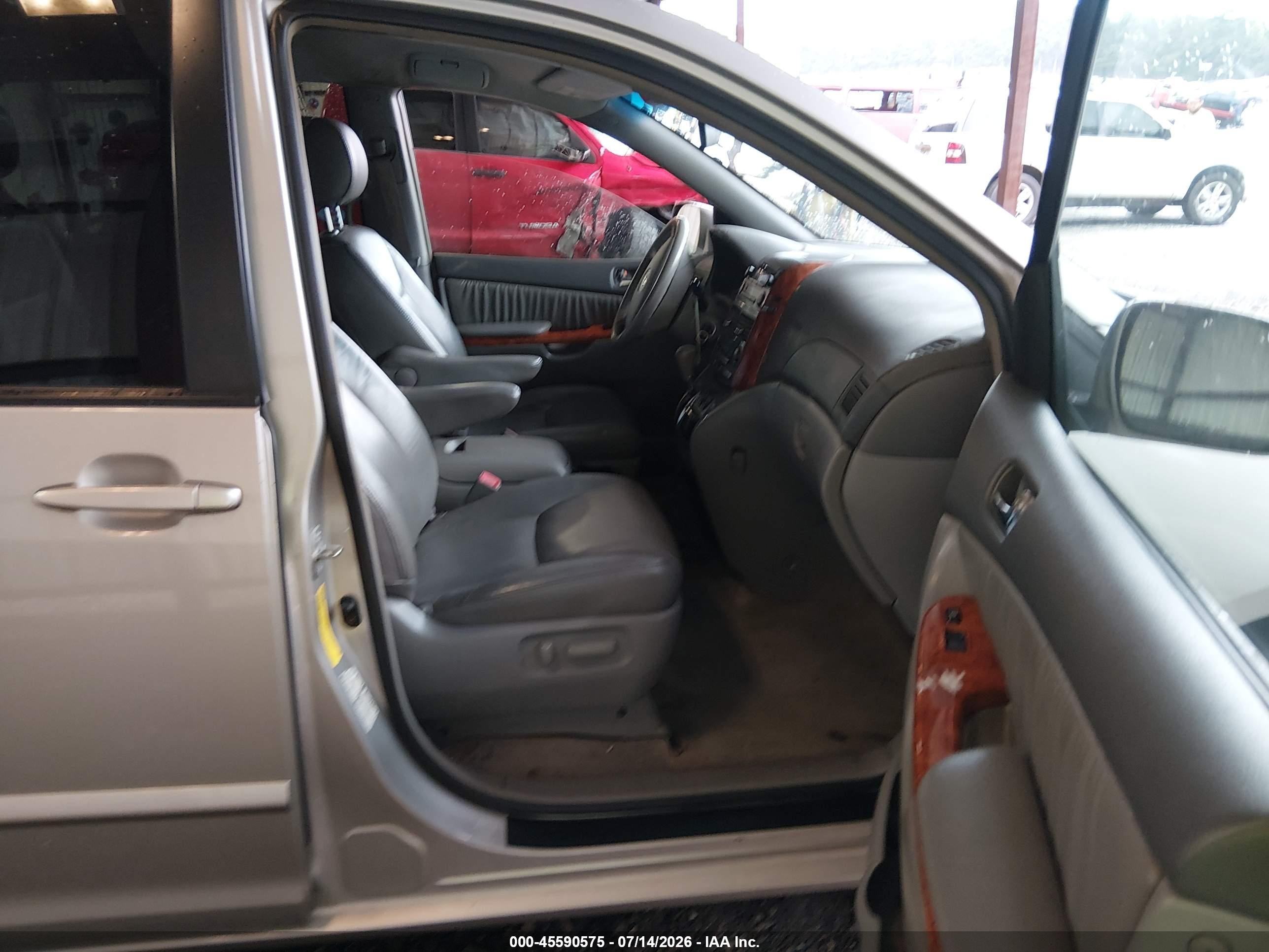 2006 Toyota Sienna Xle Silver vin: 5TDBA22CX6S063475