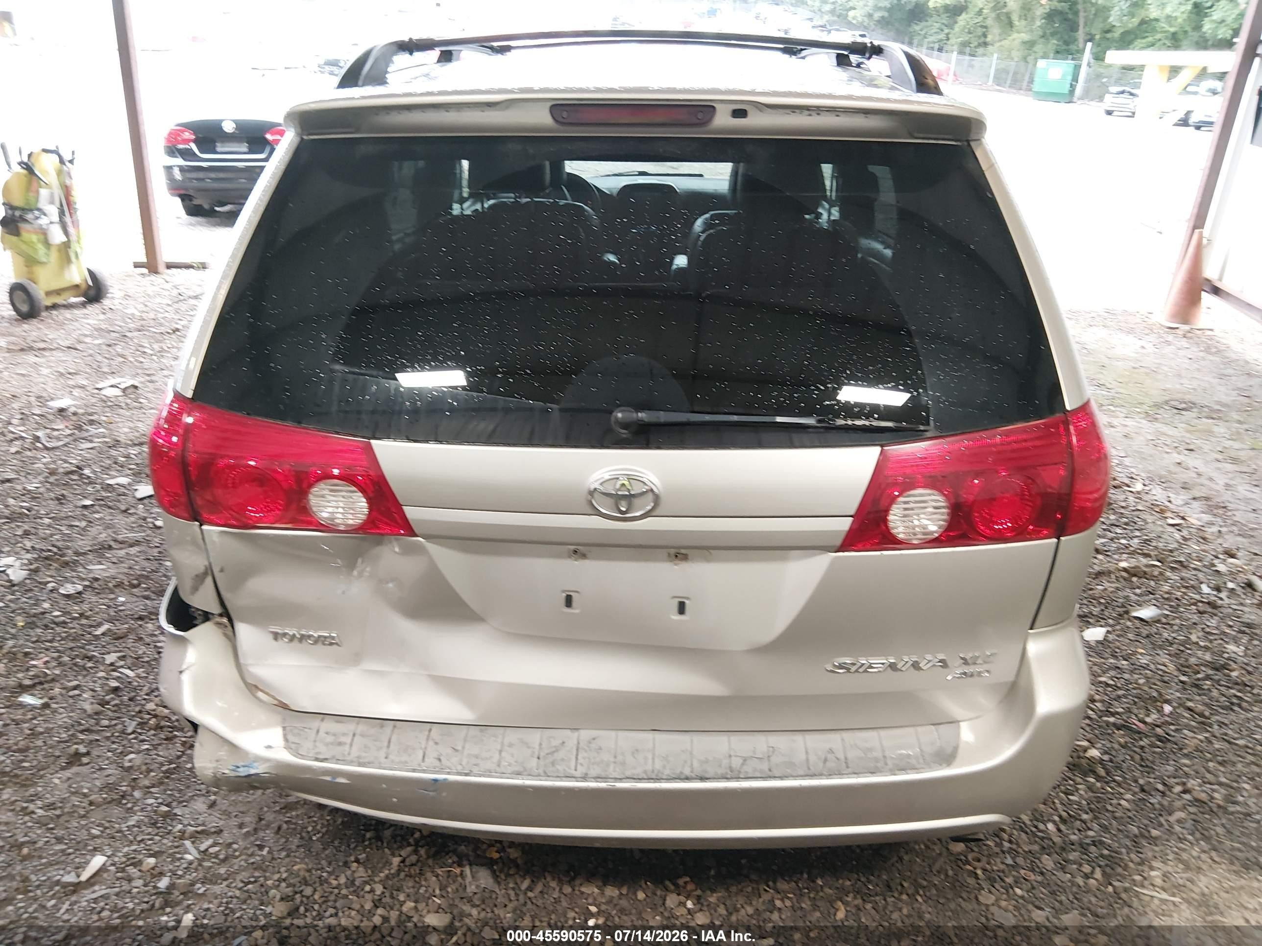 2006 Toyota Sienna Xle Silver vin: 5TDBA22CX6S063475