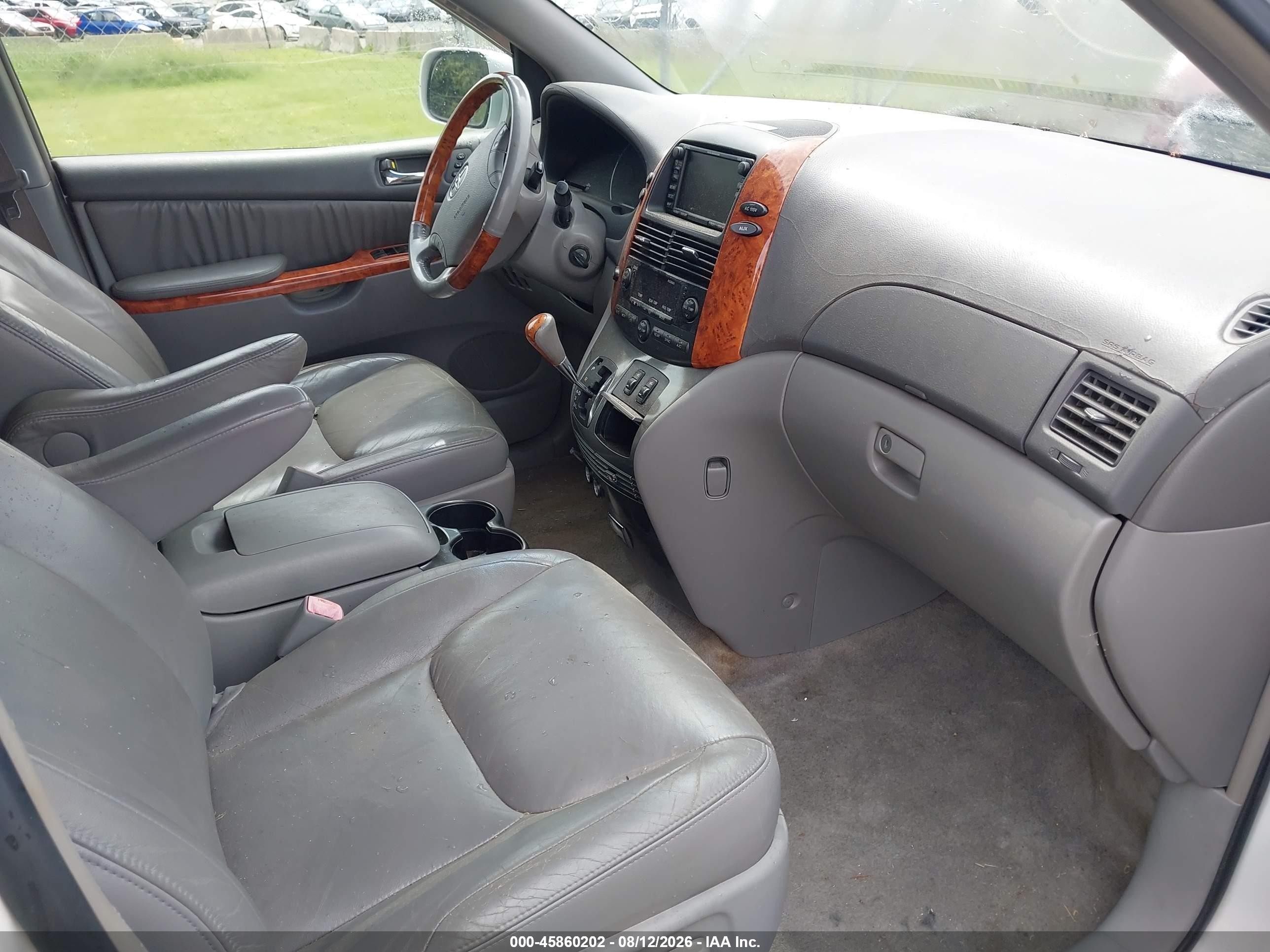 2006 Toyota Sienna Xle Limited White vin: 5TDBA22CX6S072189