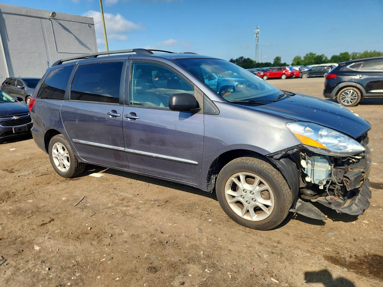 2006 Toyota Sienna Xle Limited 7 Passenger Gray vin: 5TDBA22CX6S072628