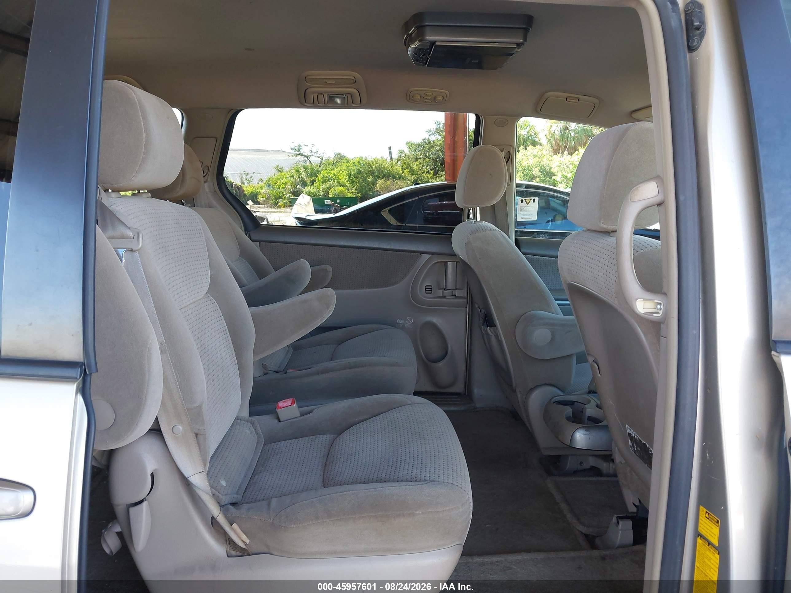 2006 Toyota Sienna Le Gold vin: 5TDBA23C06S058669