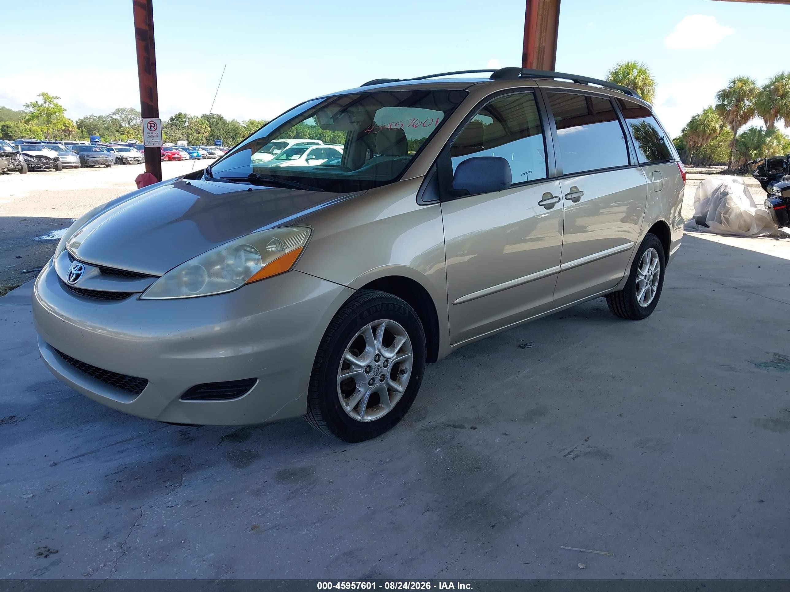 2006 Toyota Sienna Le Gold vin: 5TDBA23C06S058669
