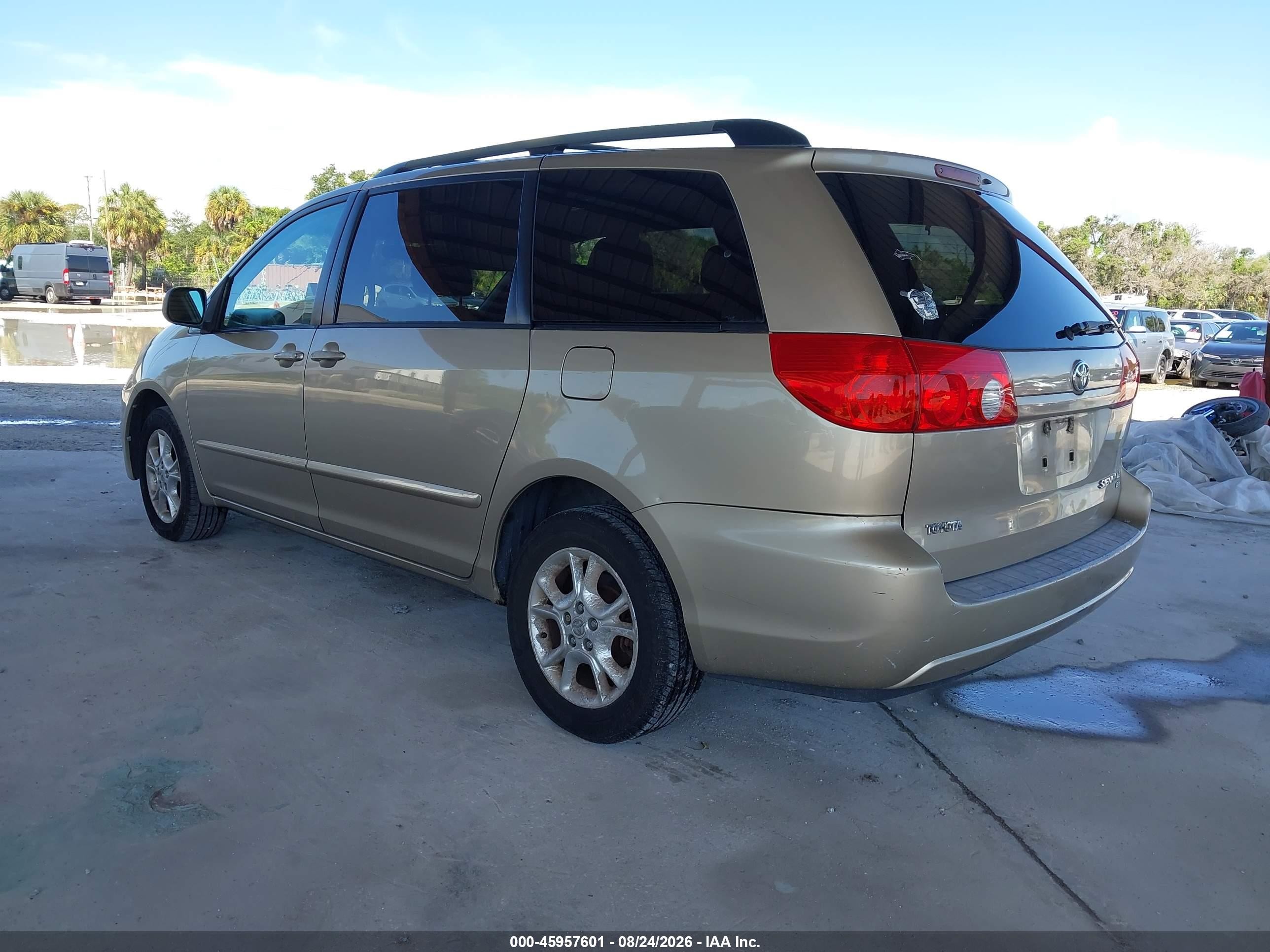 2006 Toyota Sienna Le Gold vin: 5TDBA23C06S058669