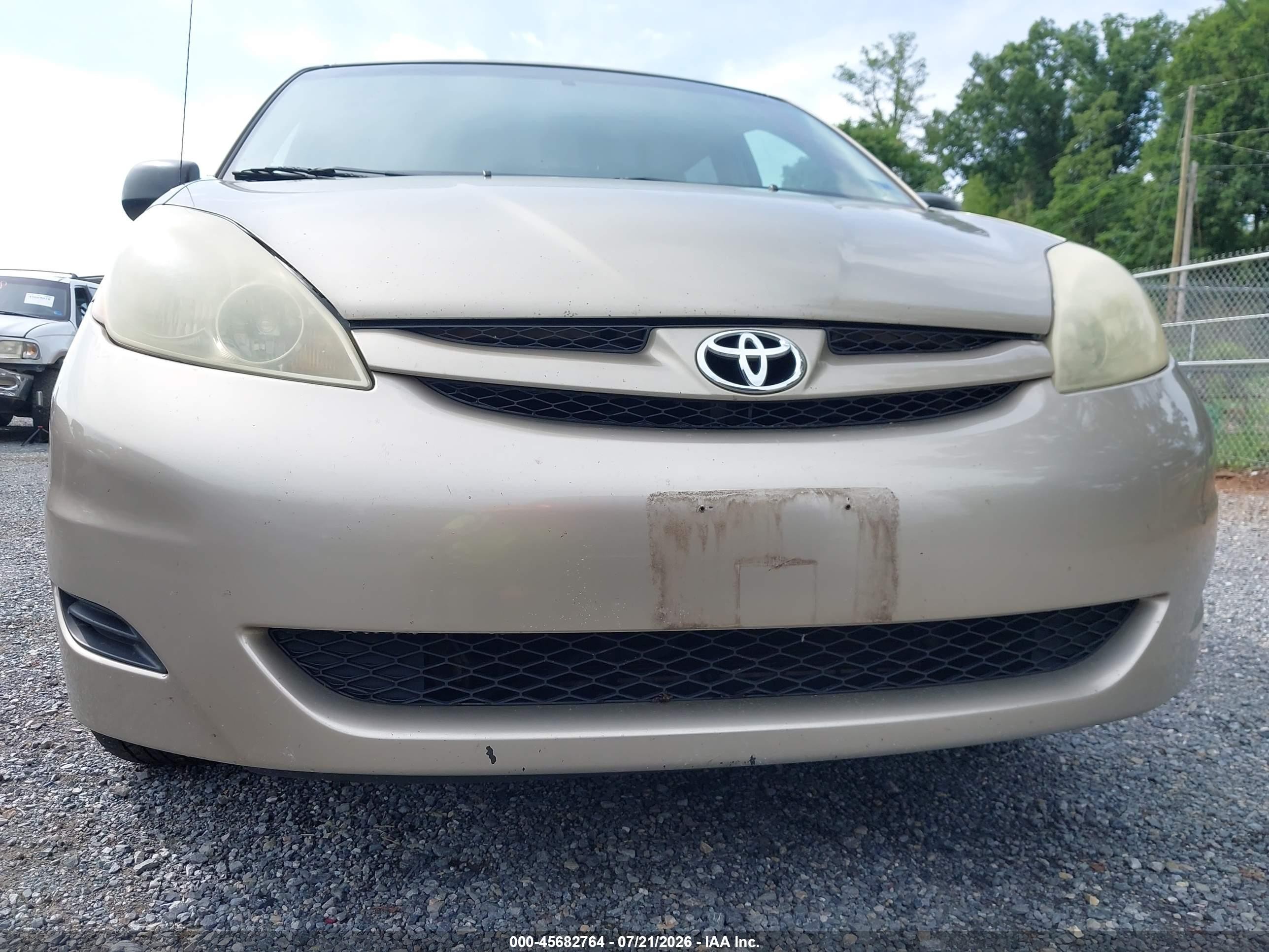 2006 Toyota Sienna Le Gold vin: 5TDBA23C16S055571