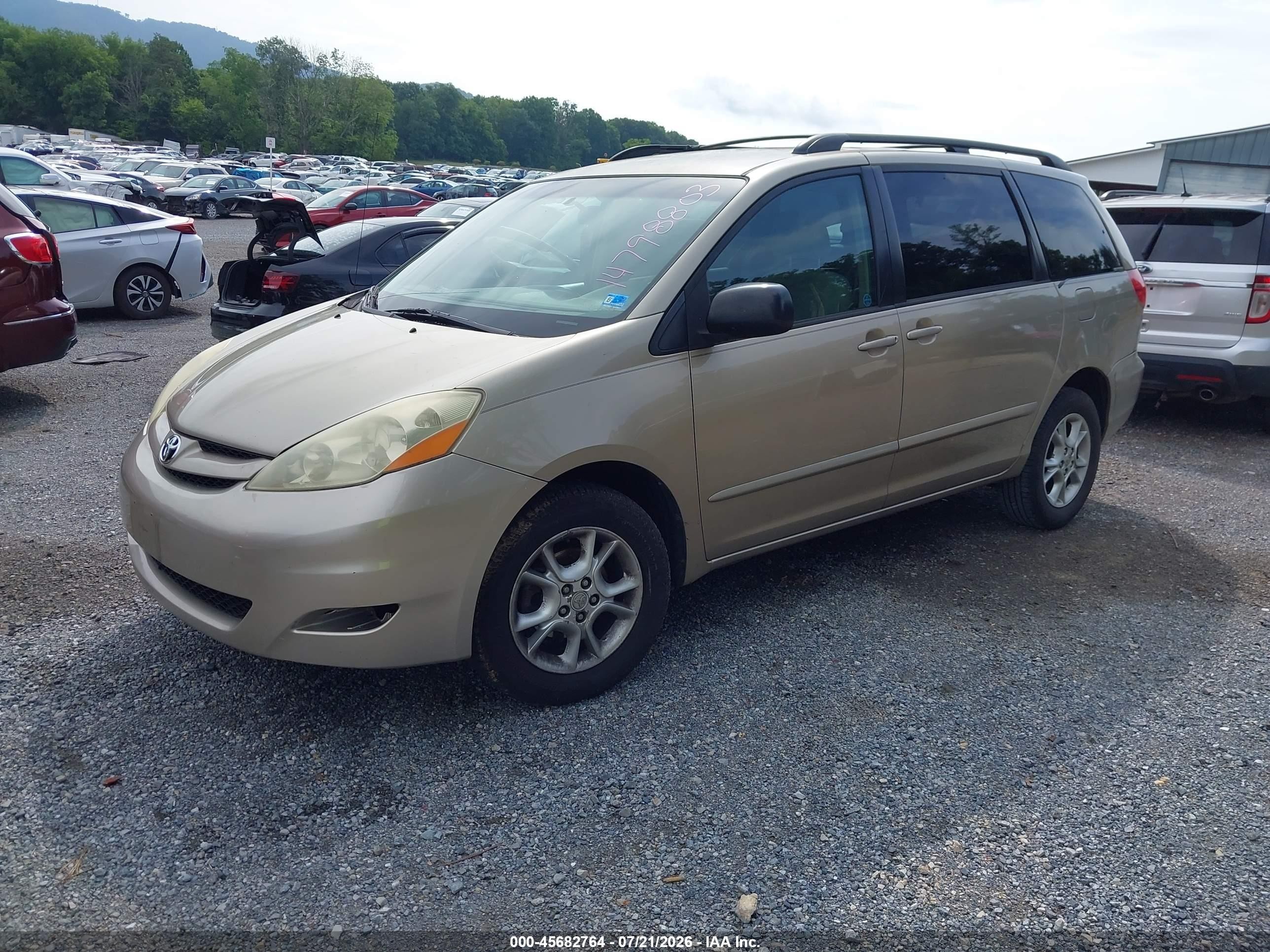 2006 Toyota Sienna Le Gold vin: 5TDBA23C16S055571