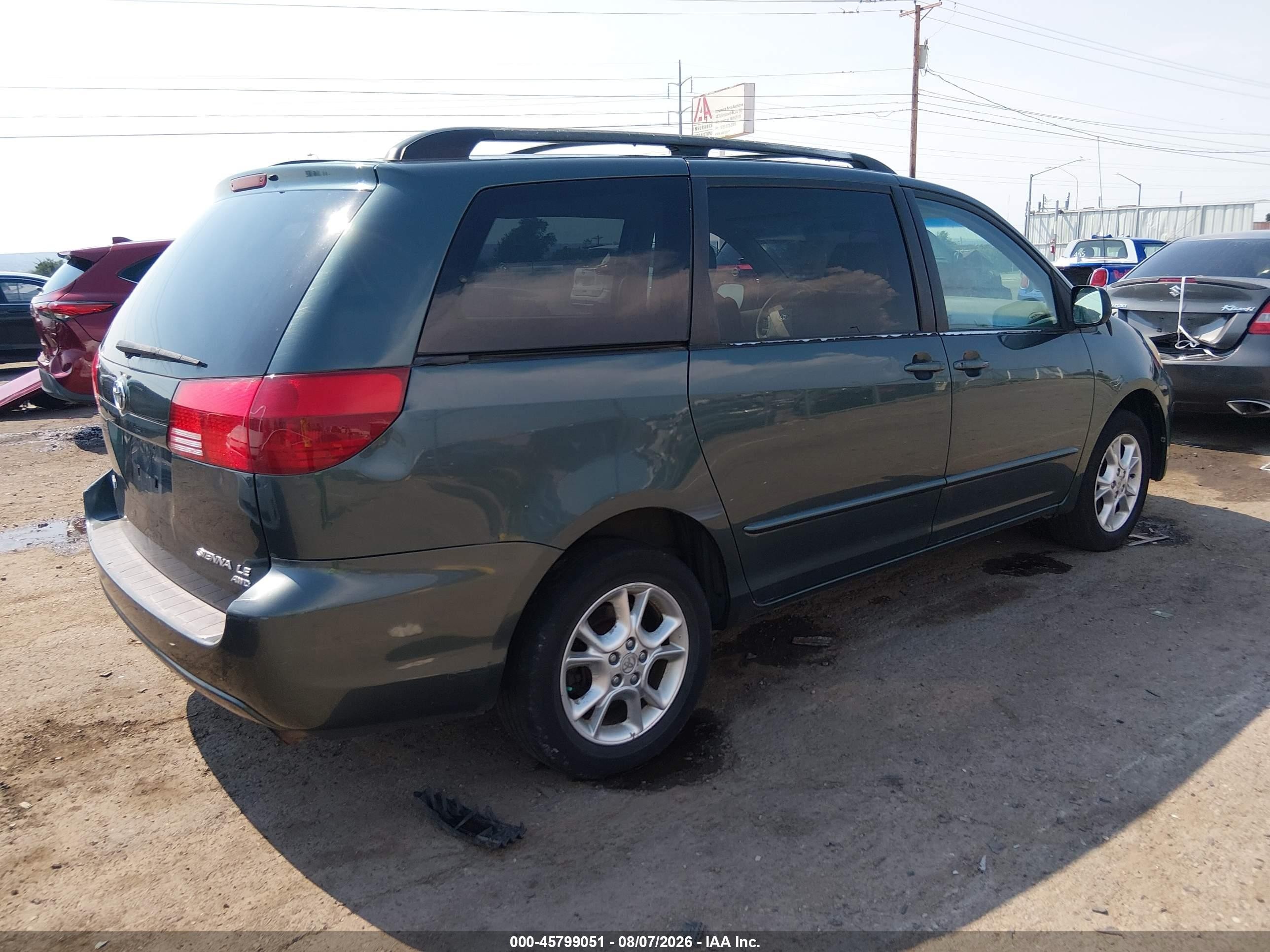 2004 Toyota Sienna Le Gray vin: 5TDBA23C24S023340
