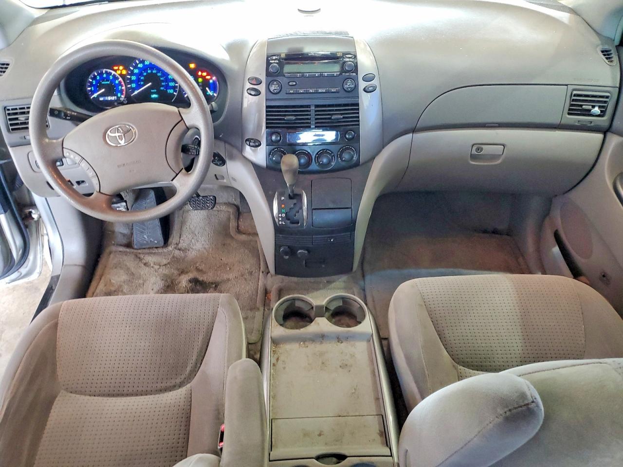 2006 Toyota Sienna Le Silver vin: 5TDBA23C26S064912