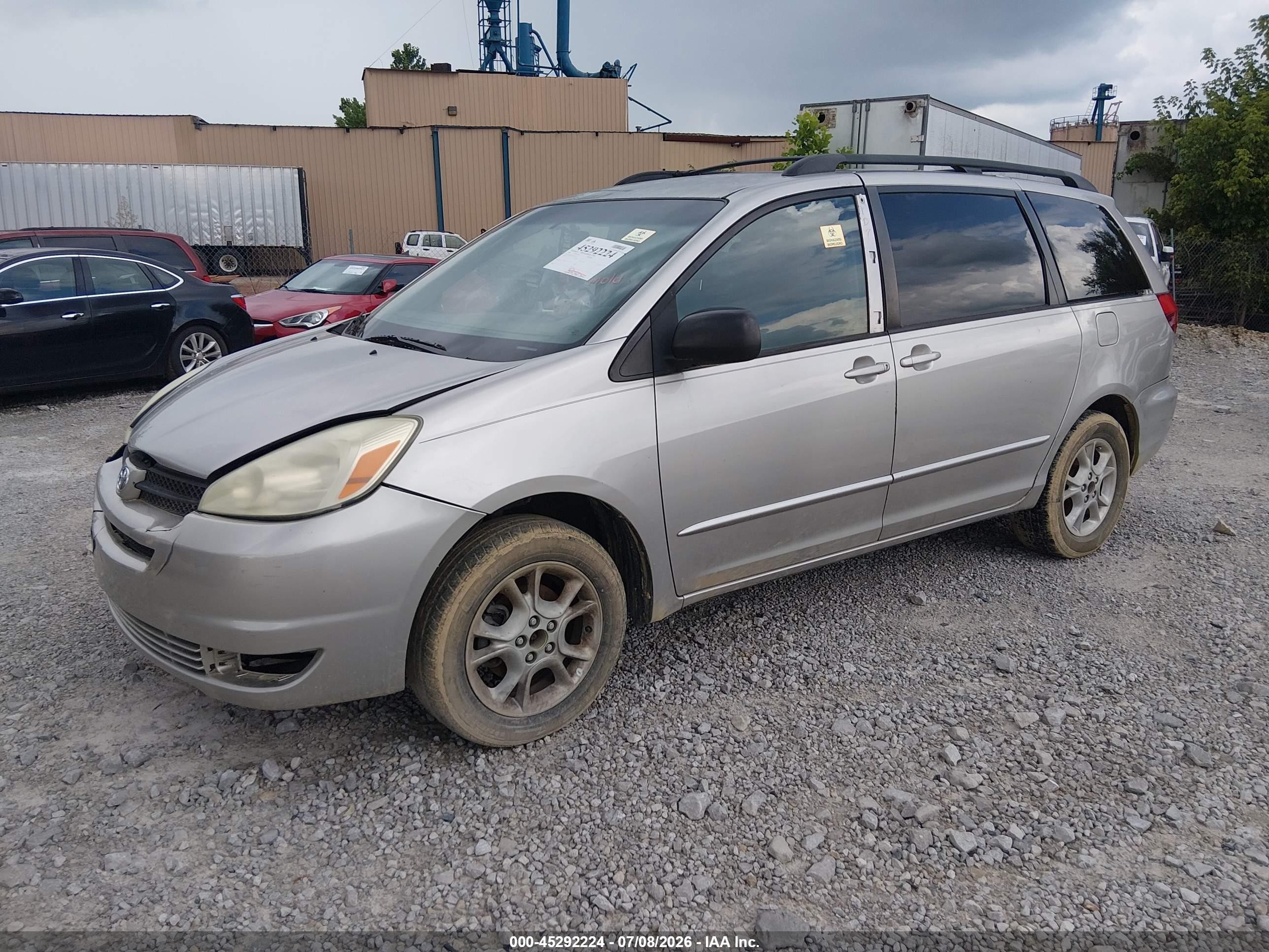 2004 Toyota Sienna Le Beige vin: 5TDBA23C34S011410