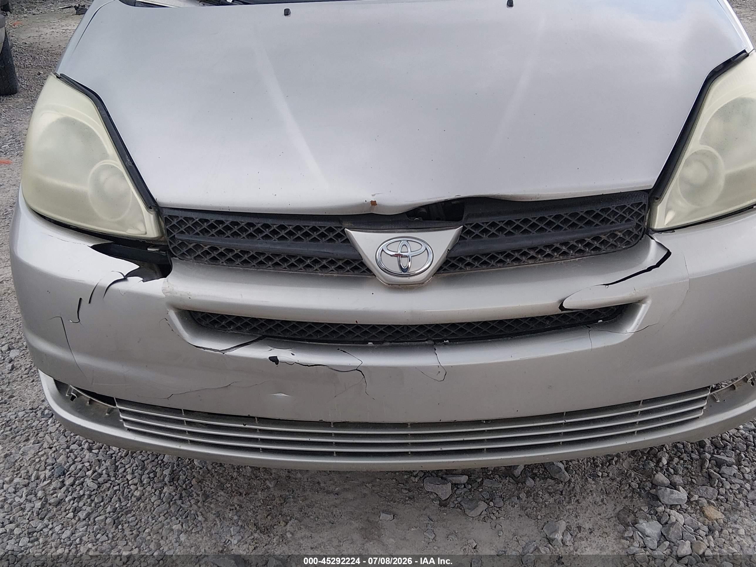 2004 Toyota Sienna Le Beige vin: 5TDBA23C34S011410