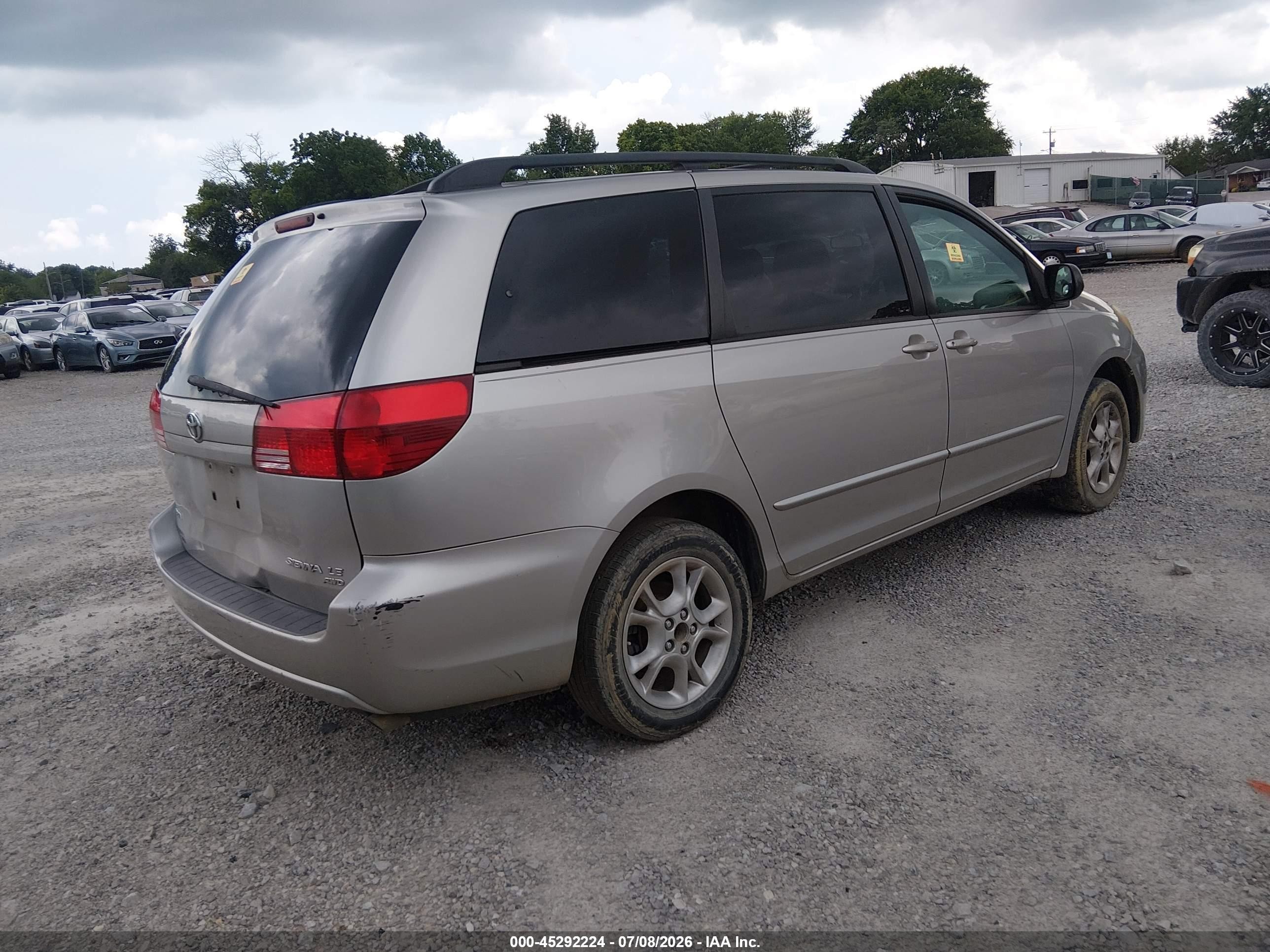 2004 Toyota Sienna Le Beige vin: 5TDBA23C34S011410