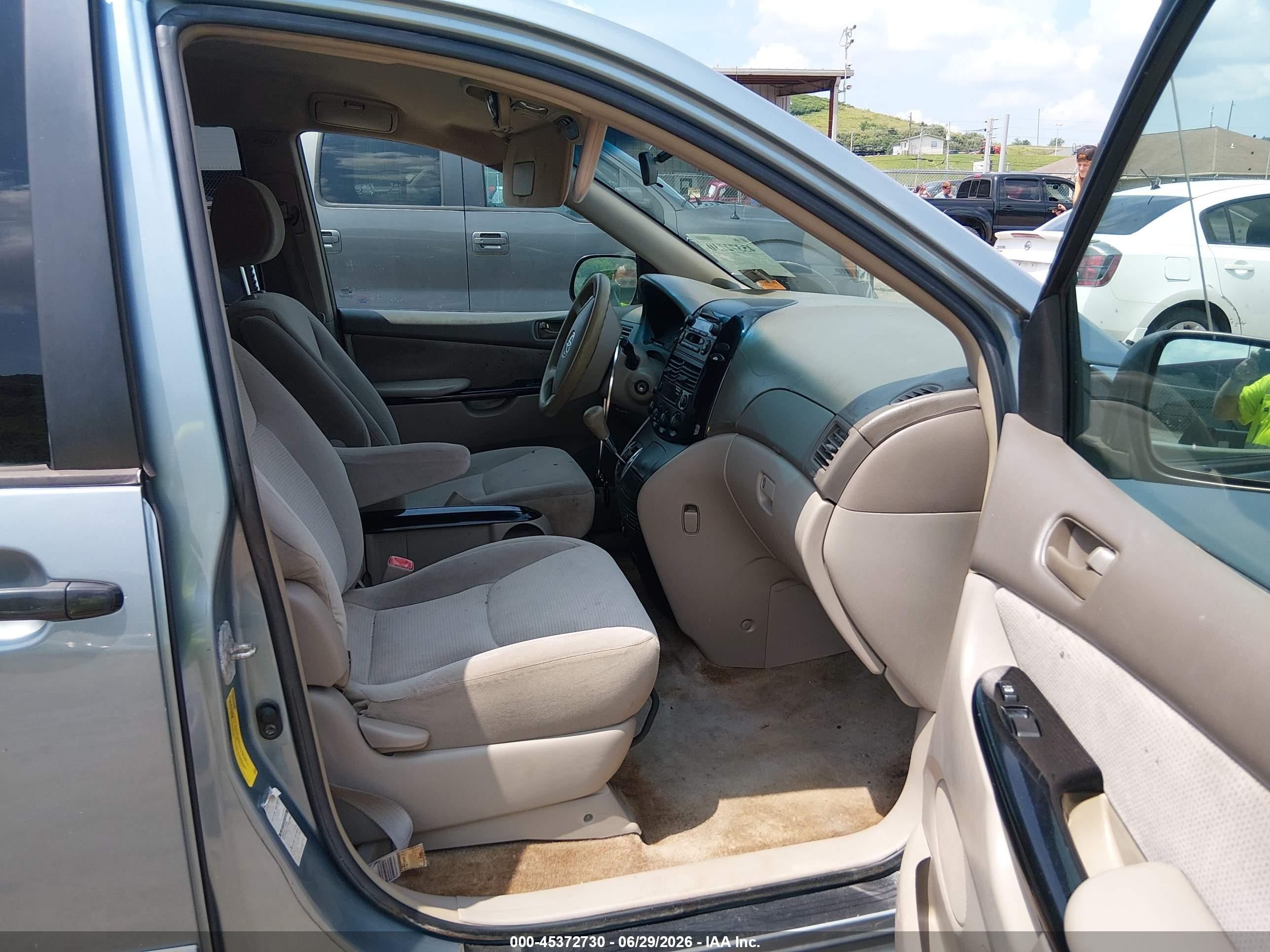 2005 Toyota Sienna Le Blue vin: 5TDBA23C35S049186